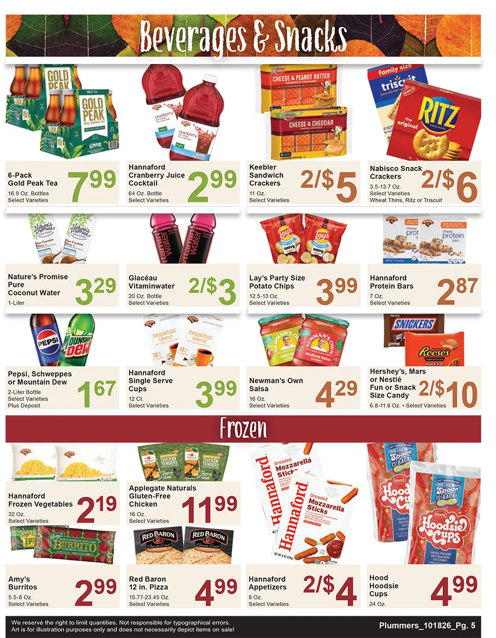 Plummer's Shop 'n Save Weekly Sales Flyer - Page 5