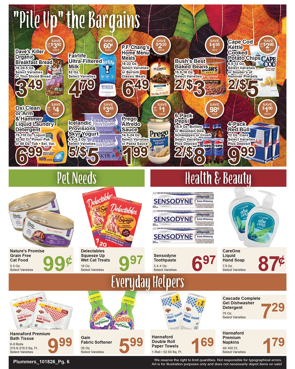 Plummer's Shop 'n Save Weekly Sales Flyer - Page 6