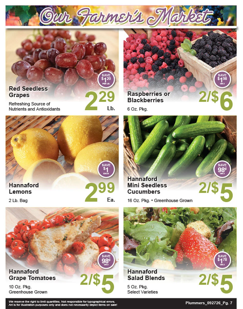 Plummer's Shop 'n Save Weekly Sales Flyer - Page 7