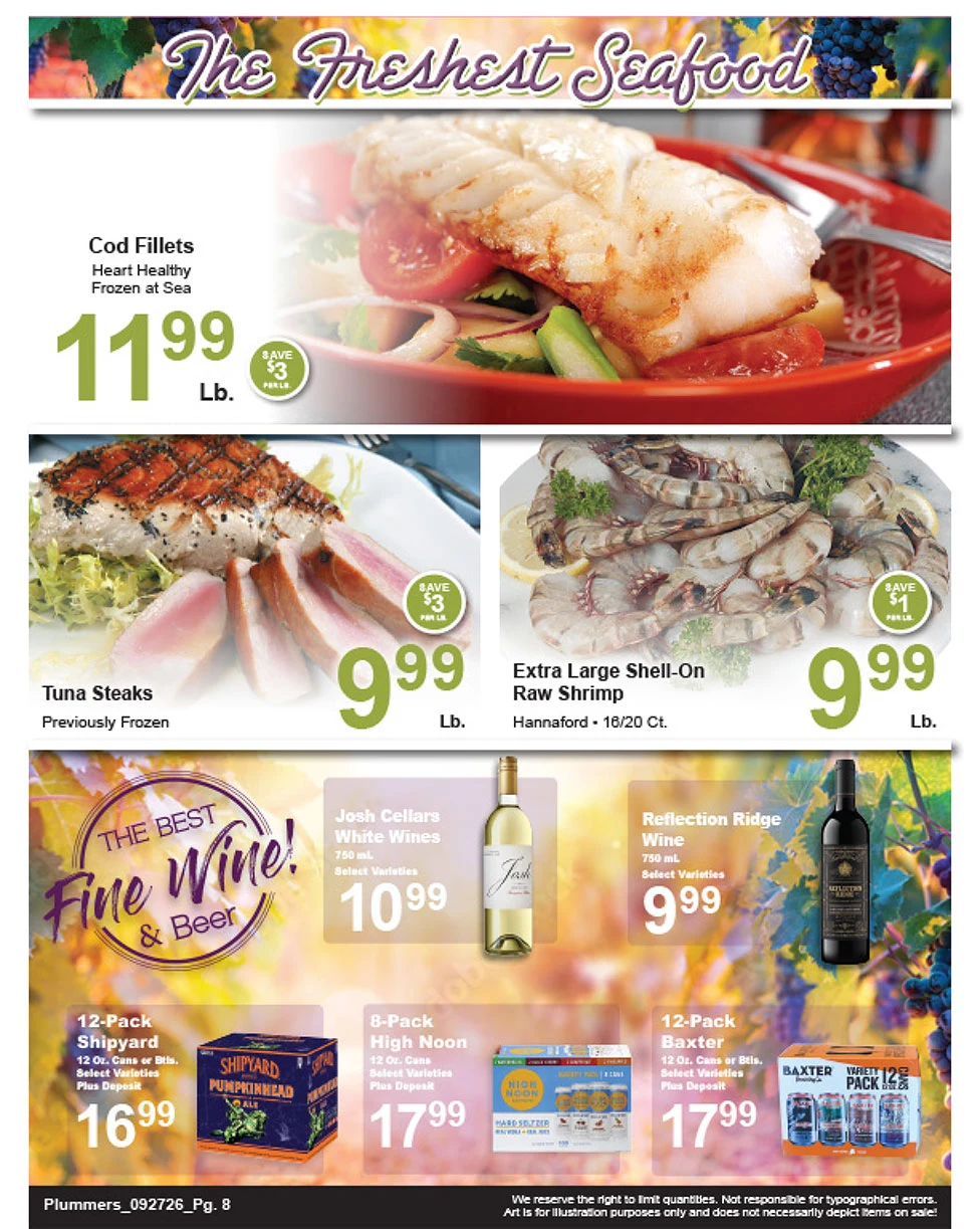 Plummer's Shop 'n Save Weekly Sales Flyer - Page 8