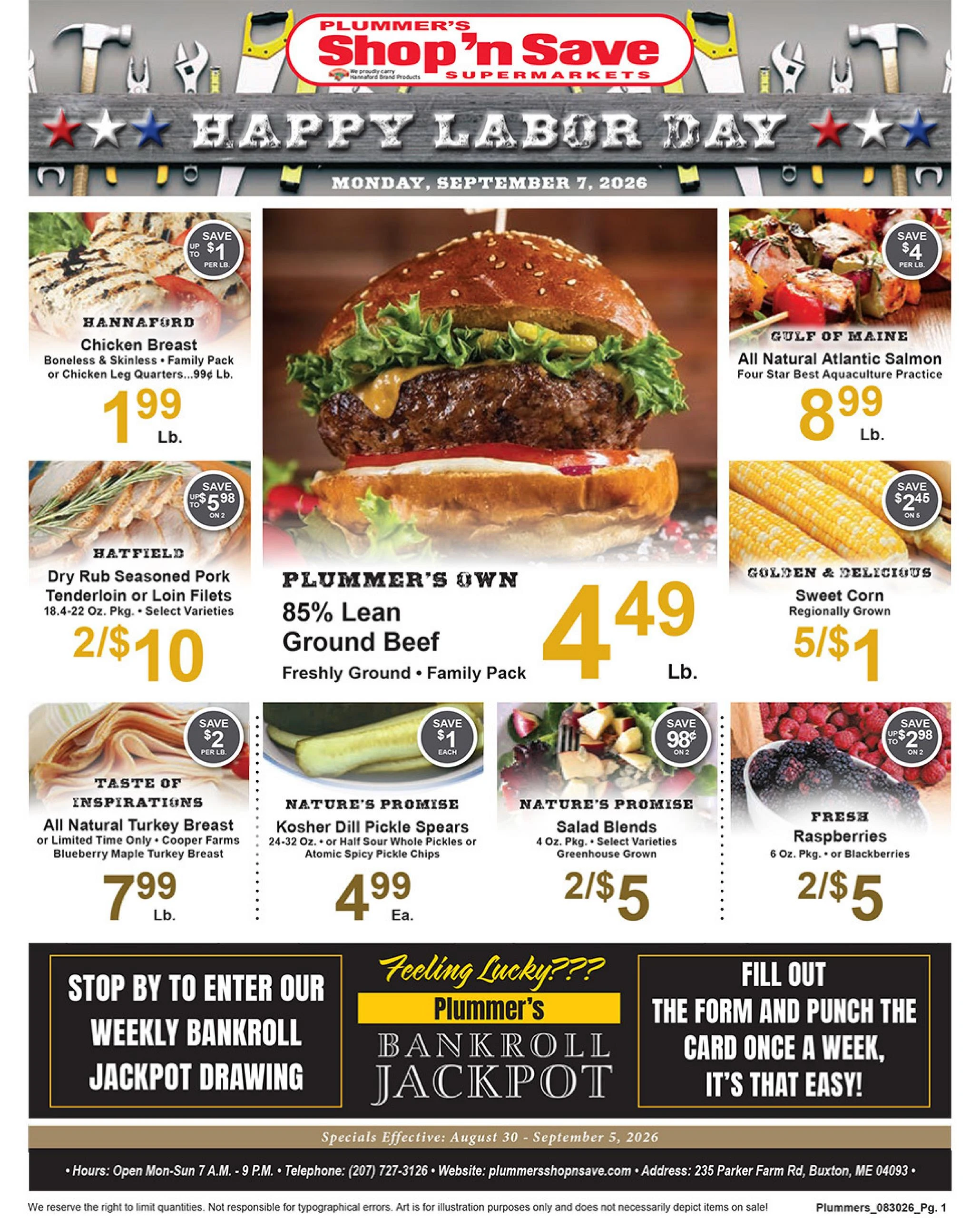 Plummer's Shop 'n Save Indexed Weekly - Page 1