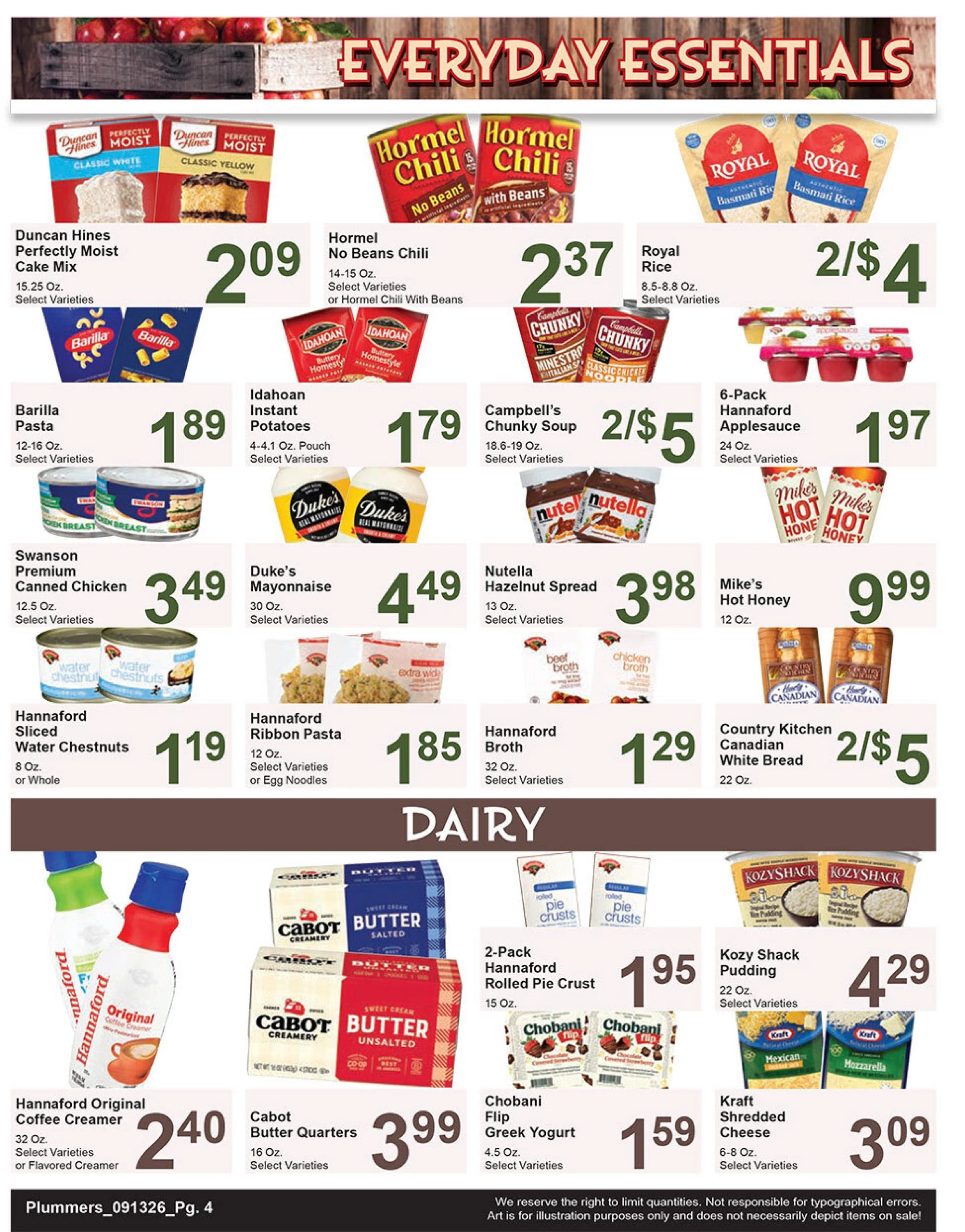 Plummer's Shop 'n Save Indexed Weekly - Page 4