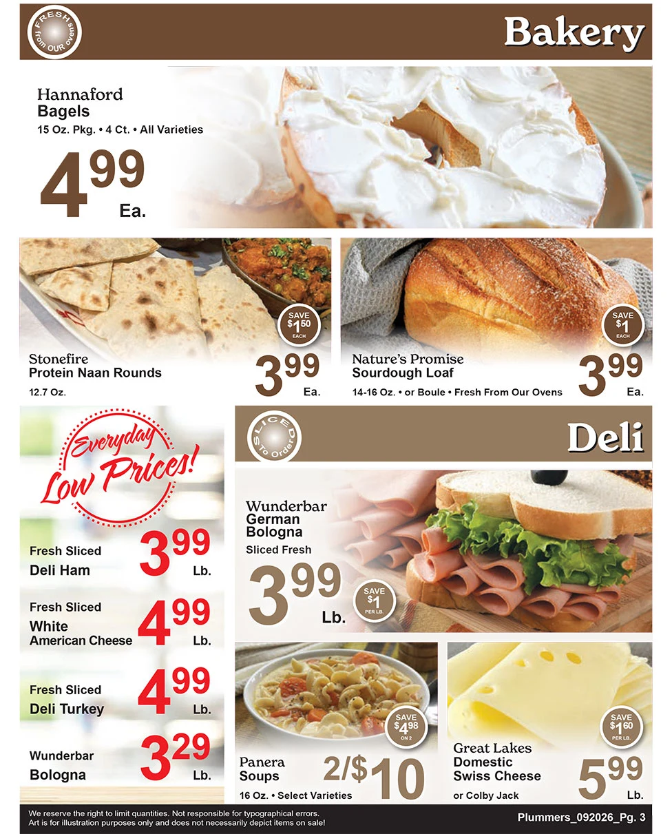 Plummer's Shop 'n Save Weekly Sales Flyer - Page 3