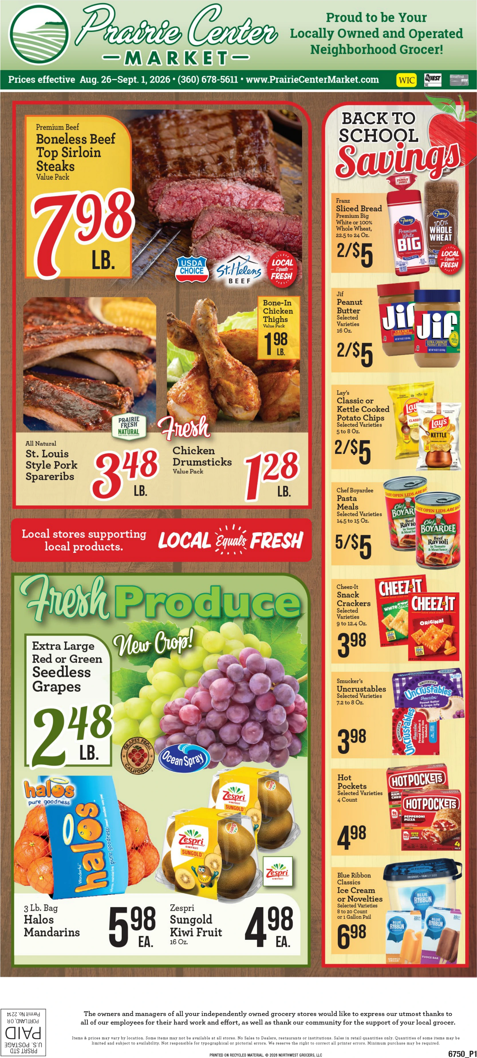Prairie Center Market Prairie Center Market Weekly Ad - Page 1