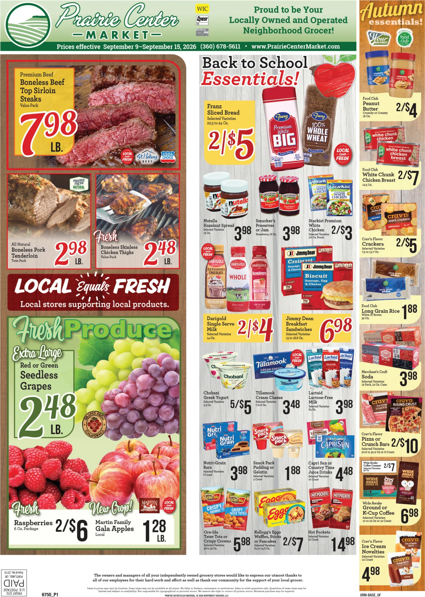Prairie Center Market Prairie Center Market Weekly Ad - Page 1