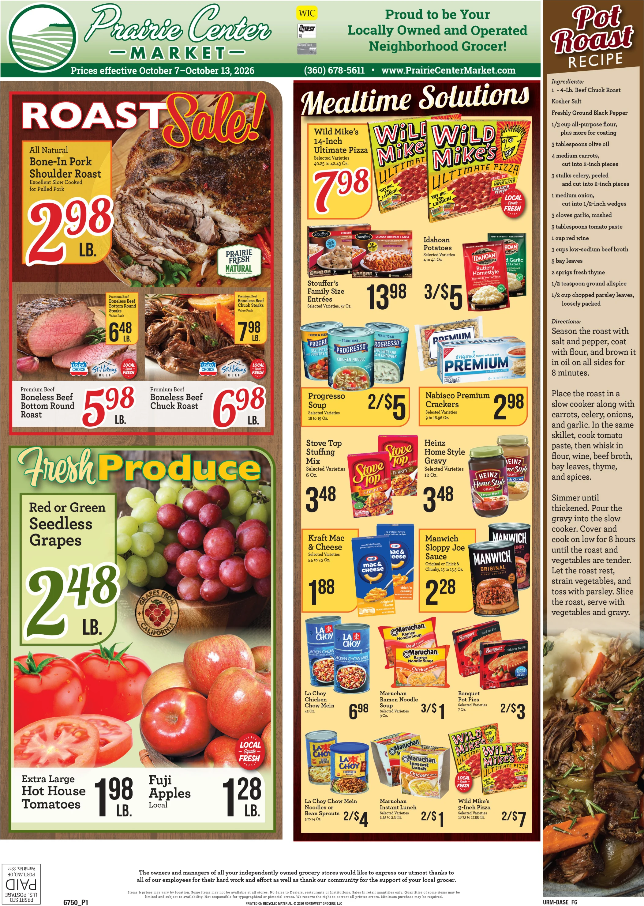 Prairie Center Market Prairie Center Market Weekly Ad - Page 1