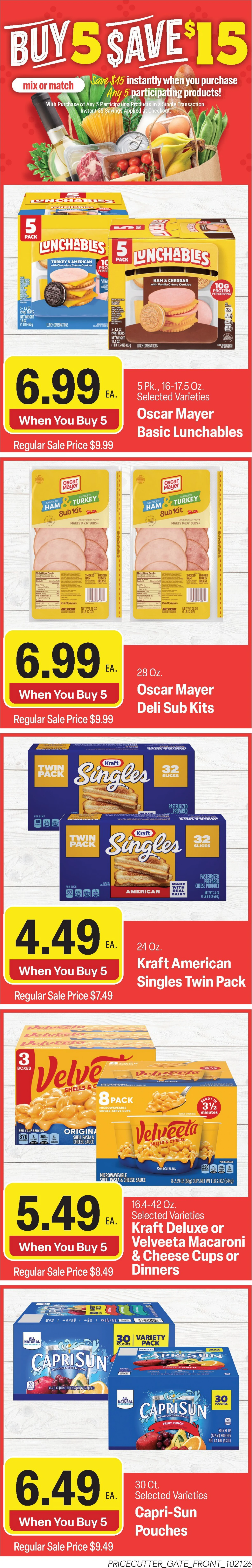 Price Cutter Weekly Ad - Page 1