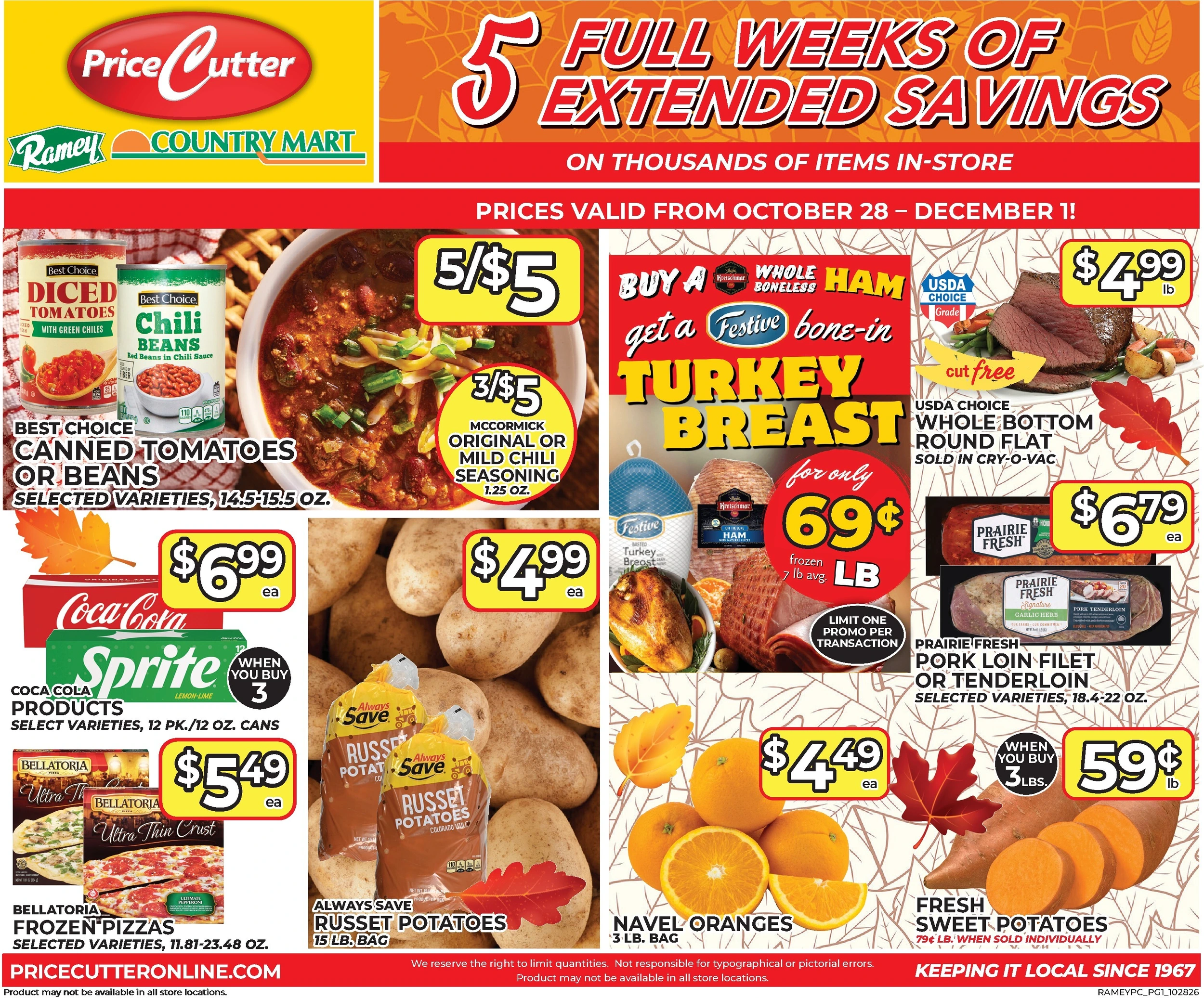 Price Cutter Monthly Digital Deals - Page 1