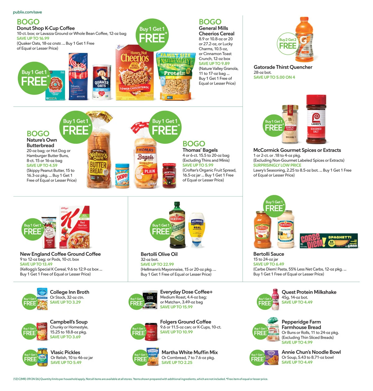 Publix Weekly Ad - Sneak Peek - Page 12