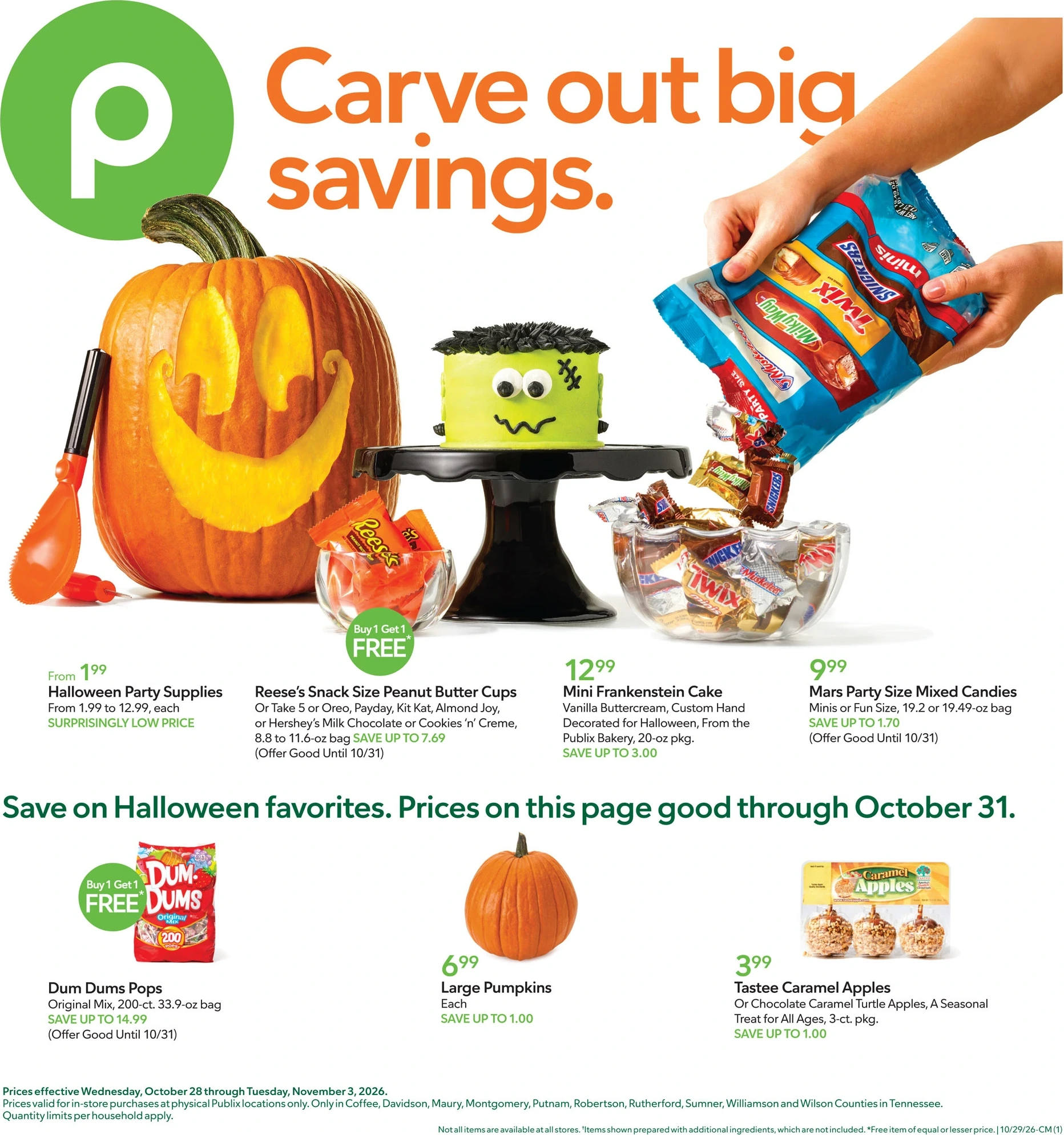 Publix Weekly Ad - Sneak Peek - Page 1