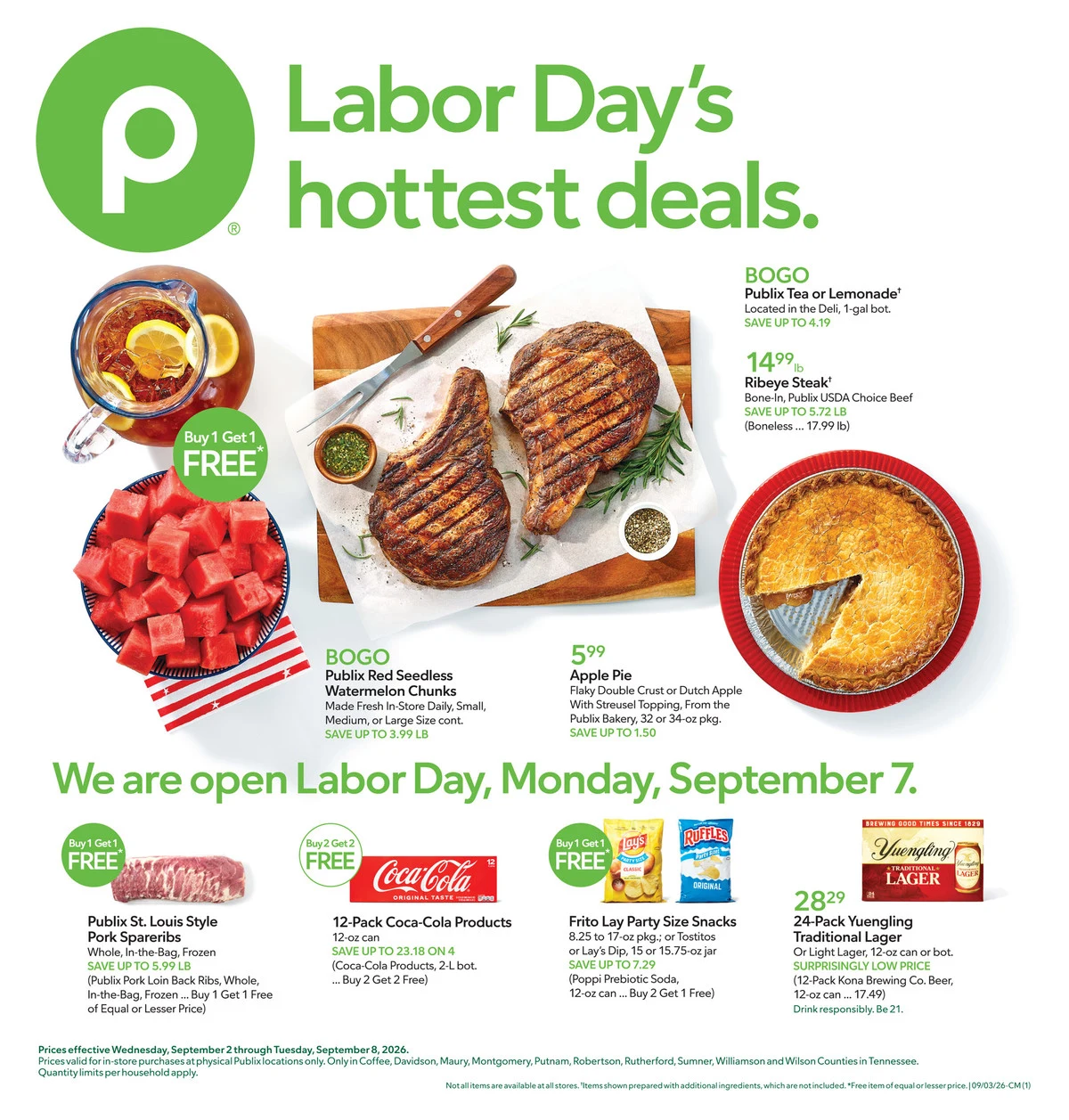 Publix Weekly Ad - Sneak Peek - Page 1