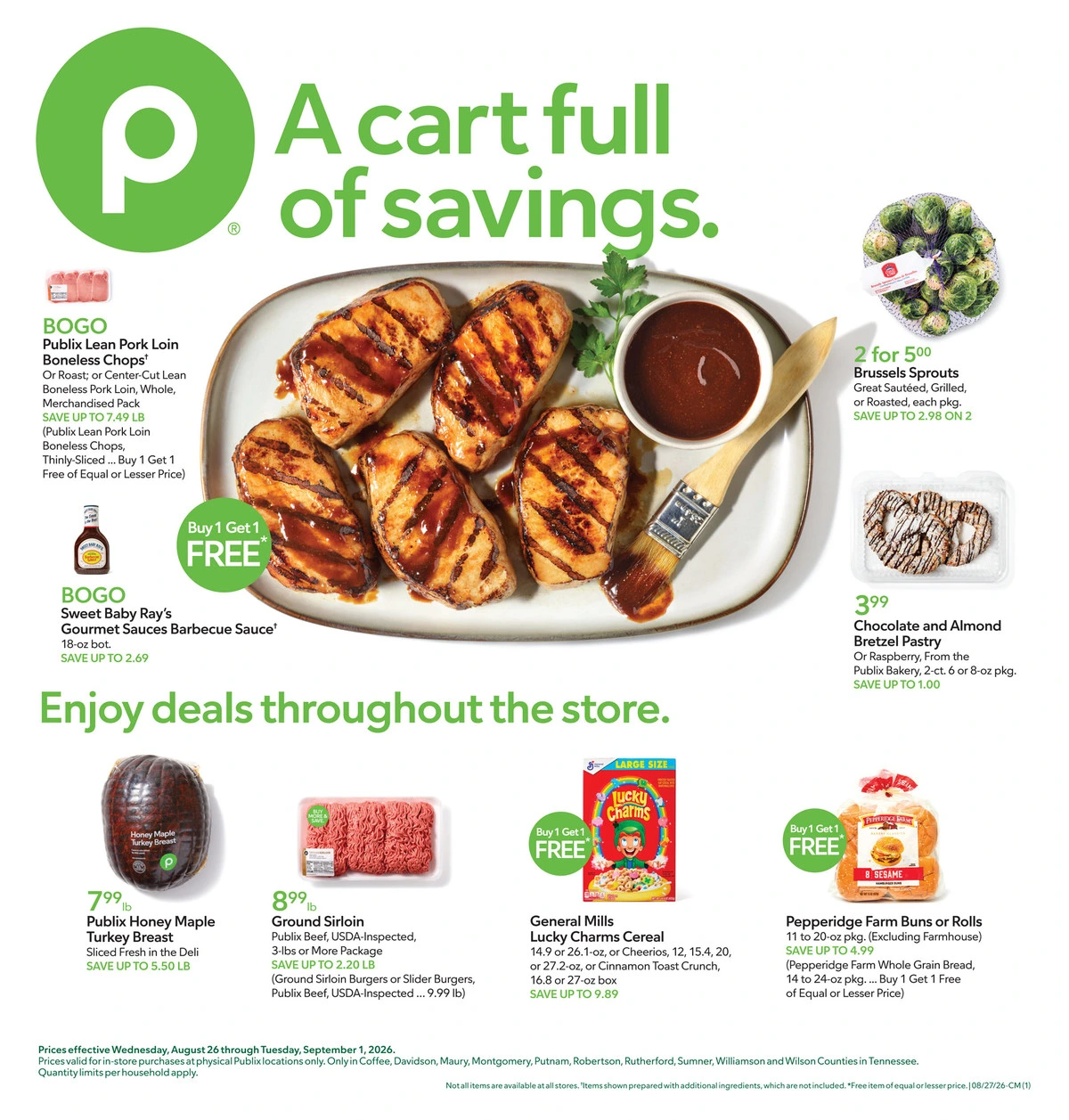 Publix Weekly Ad - Sneak Peek - Page 1
