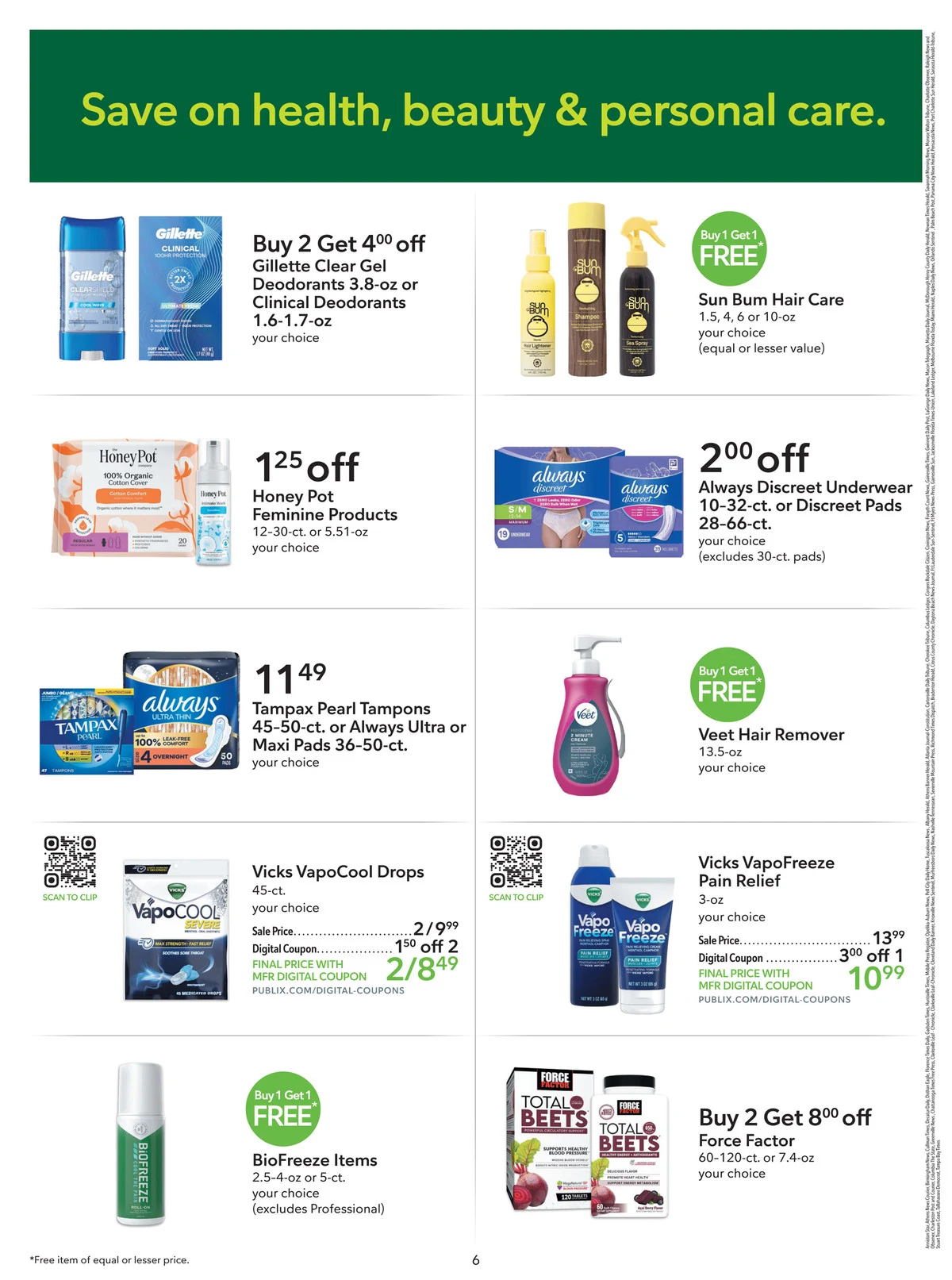 Publix Extra Savings - Page 6