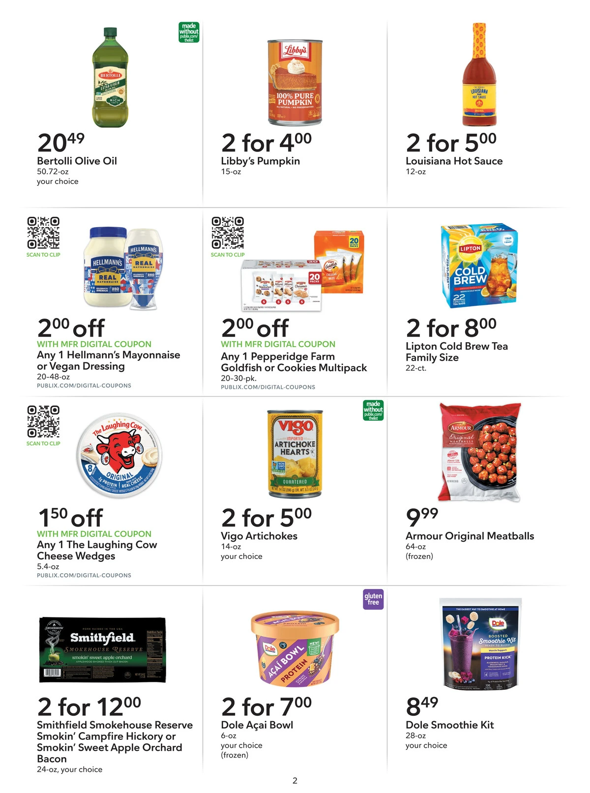 Publix Extra Savings Sneak Peek - Page 2