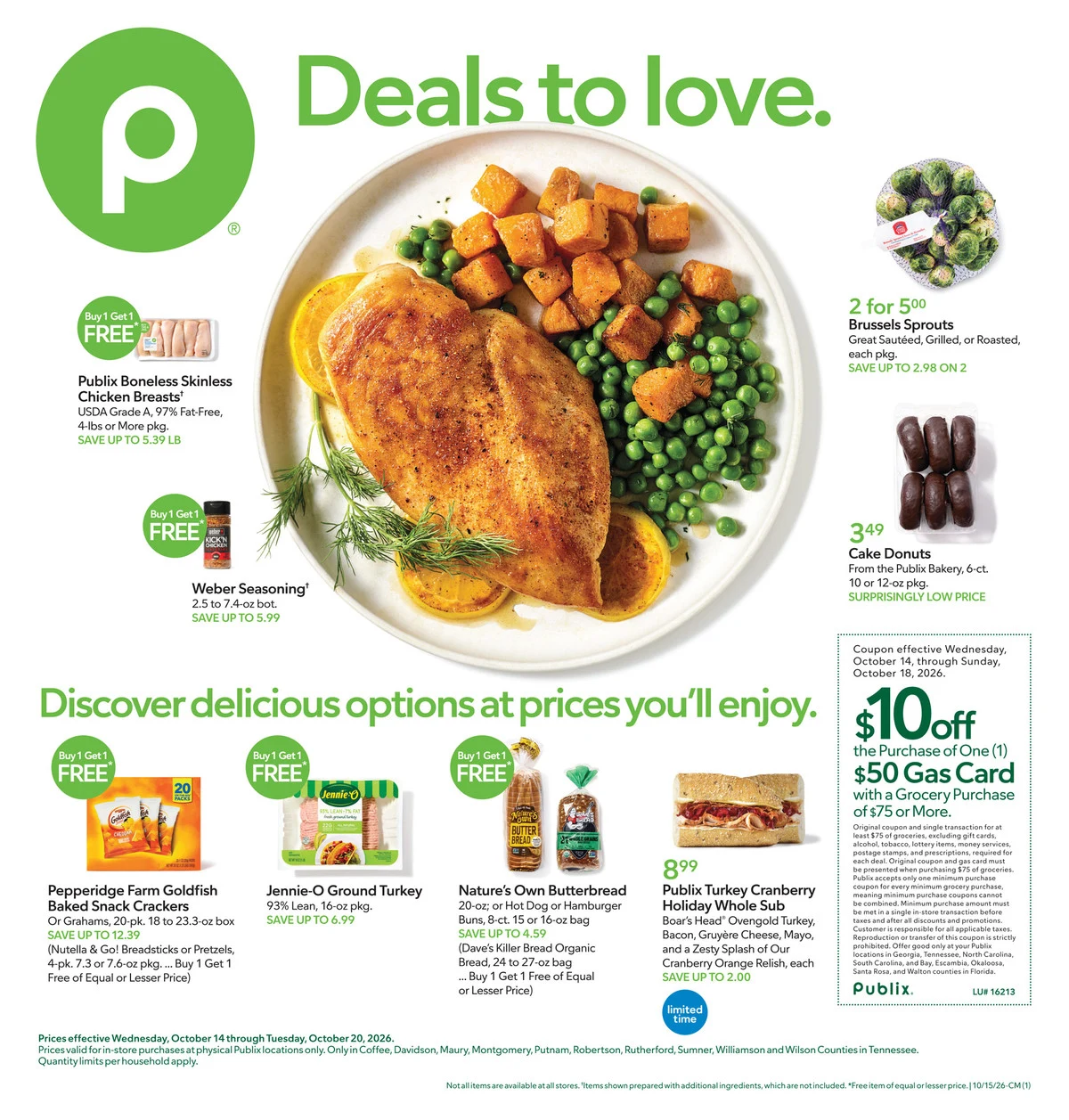 Publix Weekly Ad - Sneak Peek - Page 1