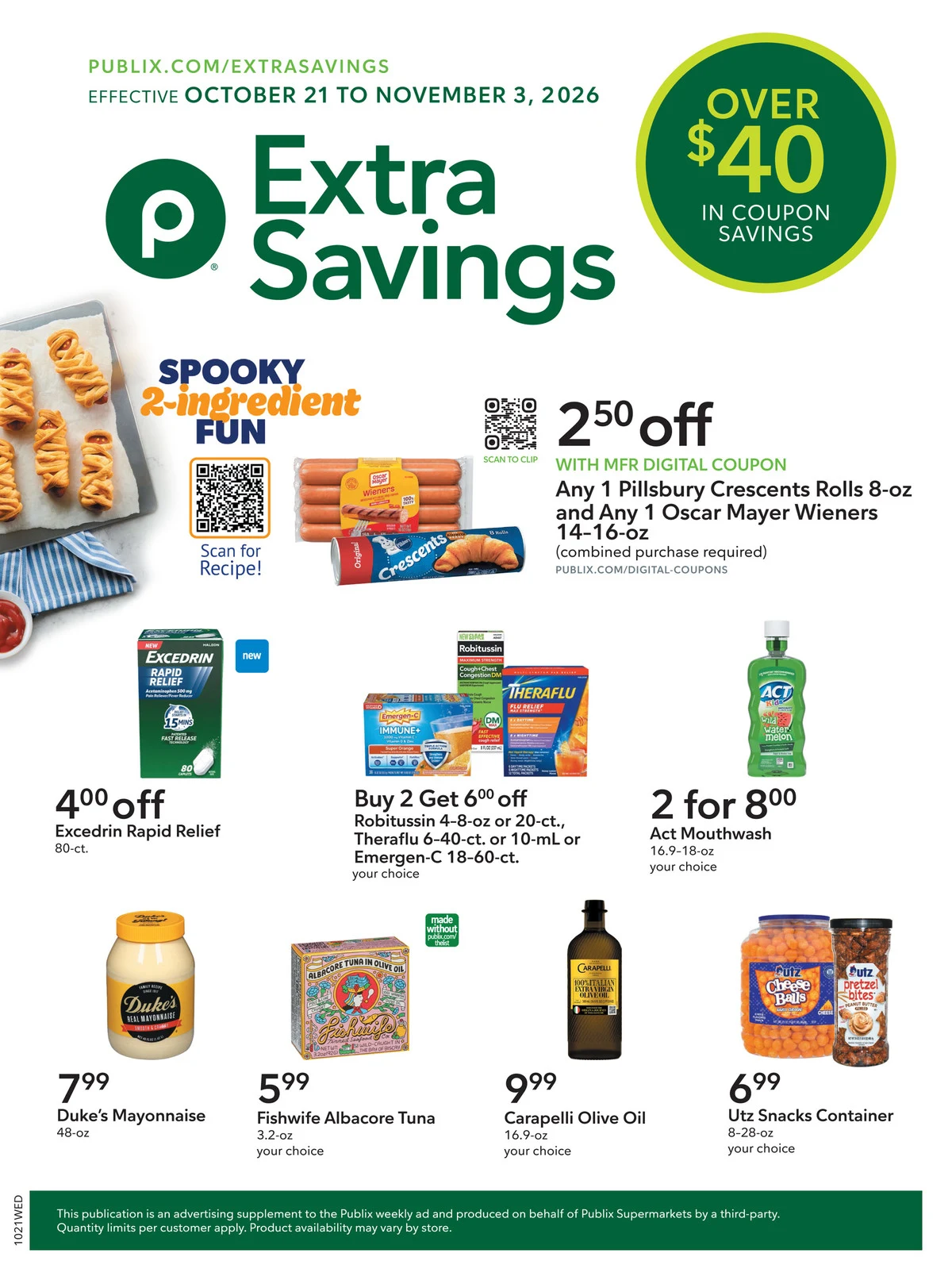 Publix Extra Savings Sneak Peek - Page 1