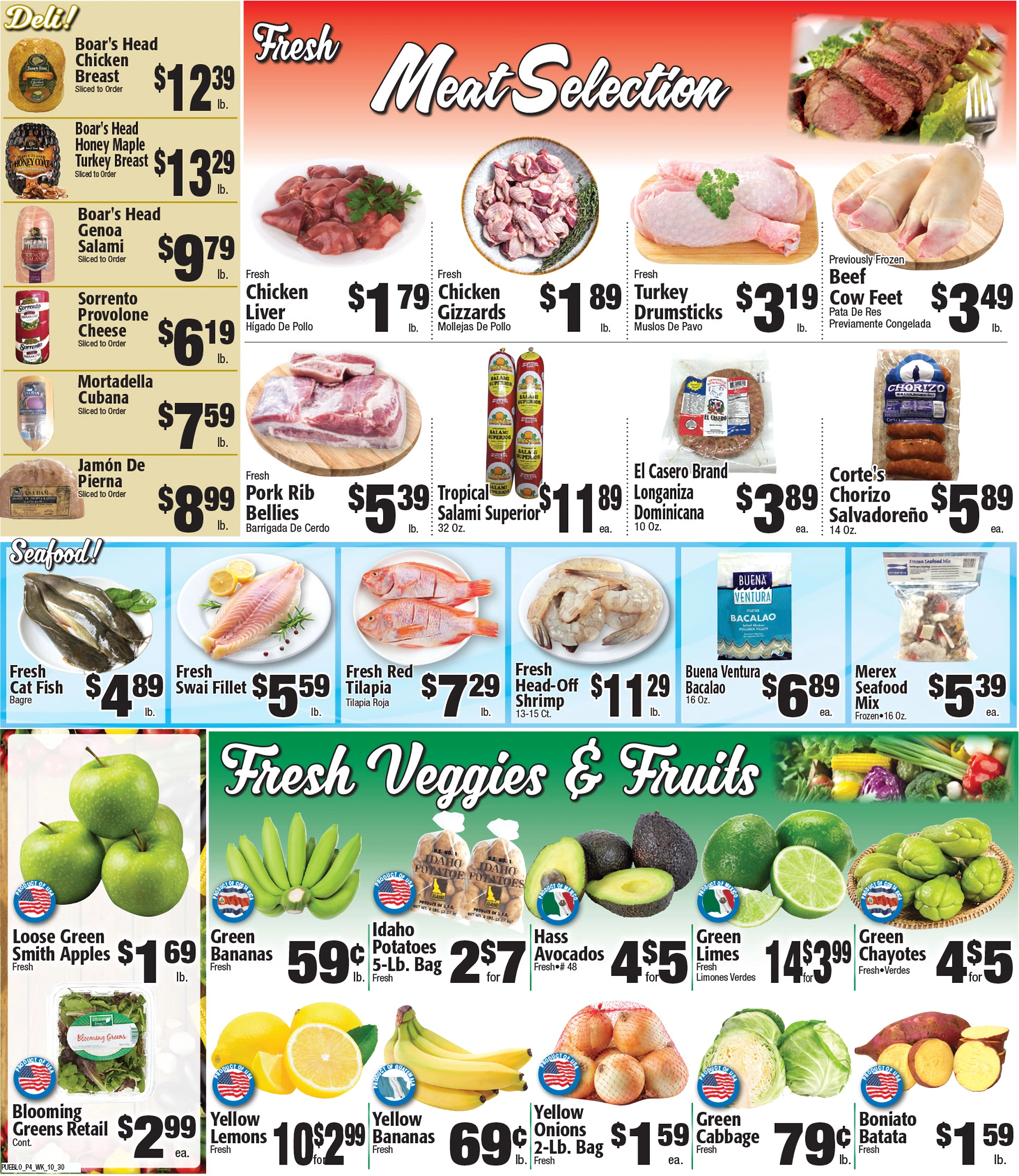 Pueblo Meat Market - Newark Weekly Circular - Page 4