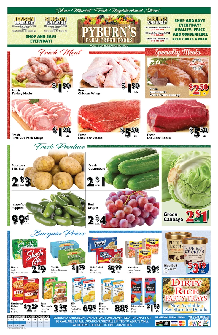 Pyburn's Farm Fresh Foods Weekly Ad - Page 2