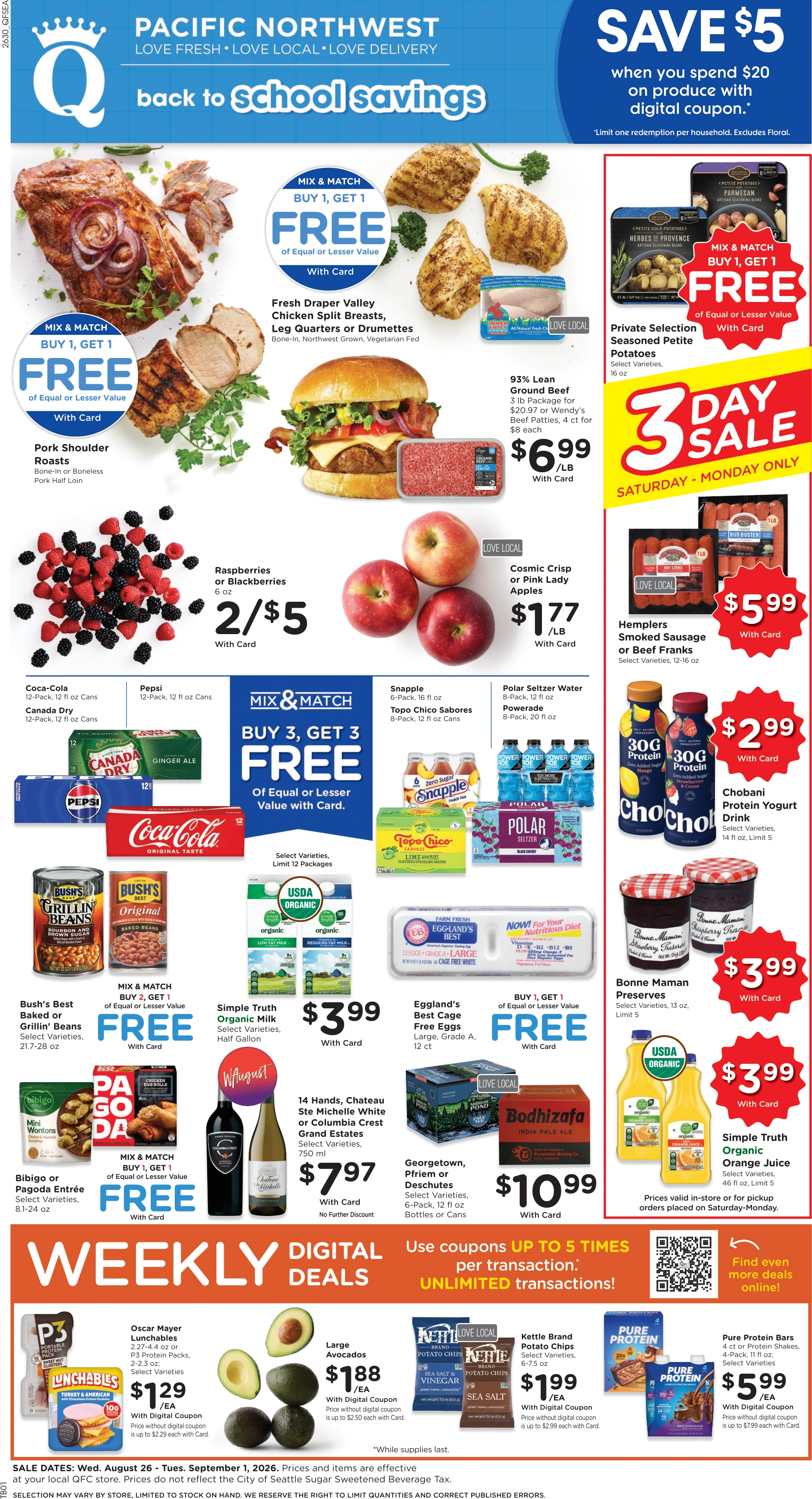 QFC Weekly Ad - Page 1