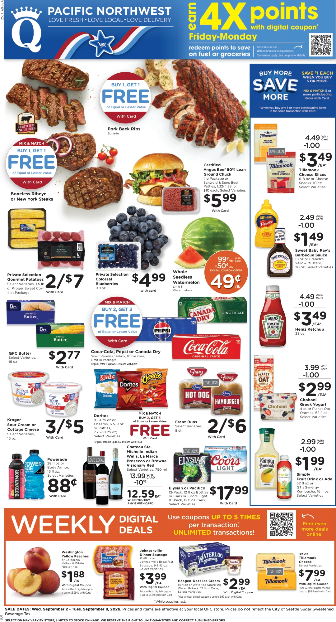 QFC Weekly Ad - Page 1