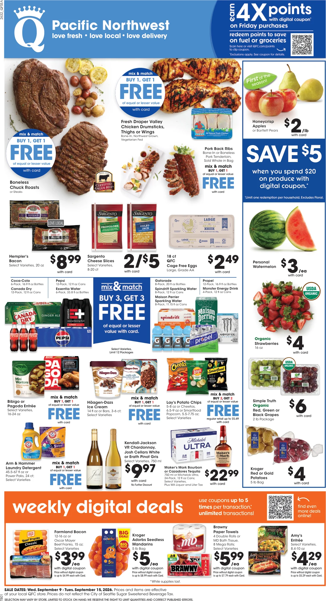 QFC Weekly Ad - Page 1