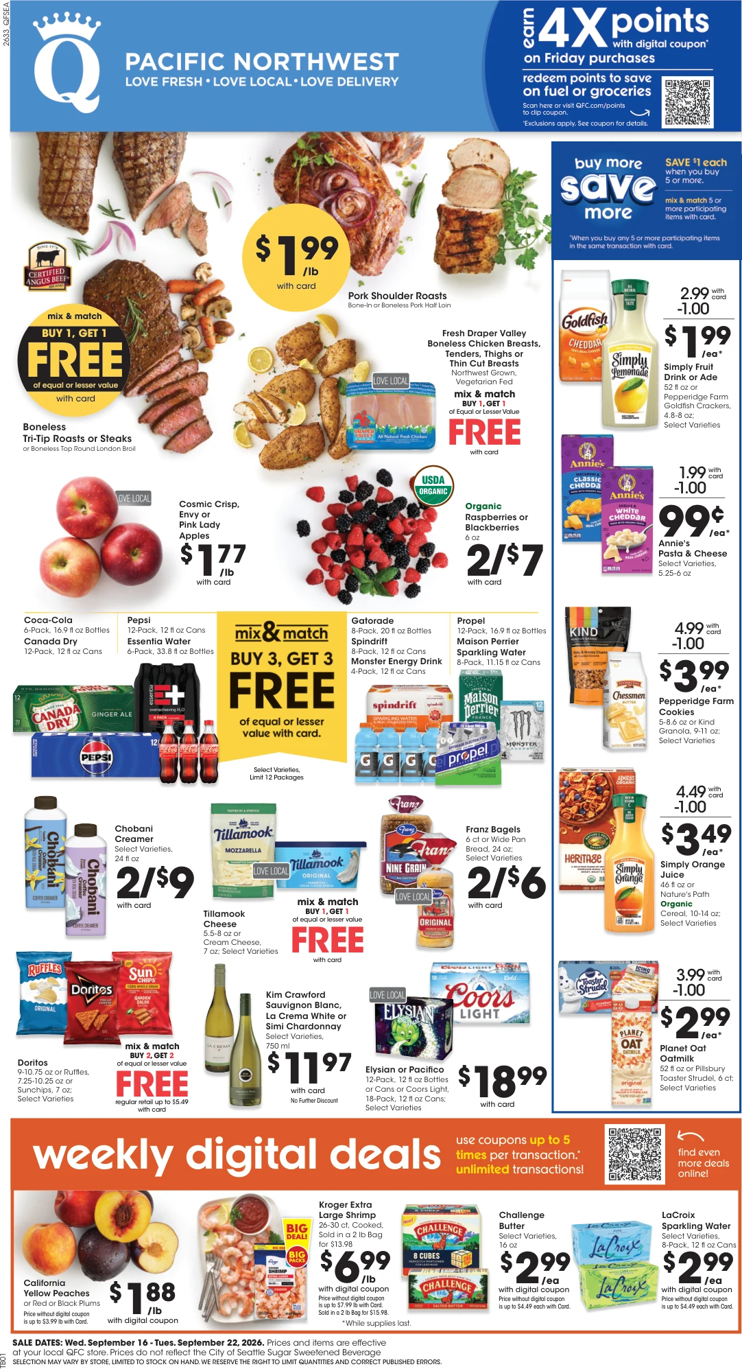 QFC Weekly Ad - Page 1