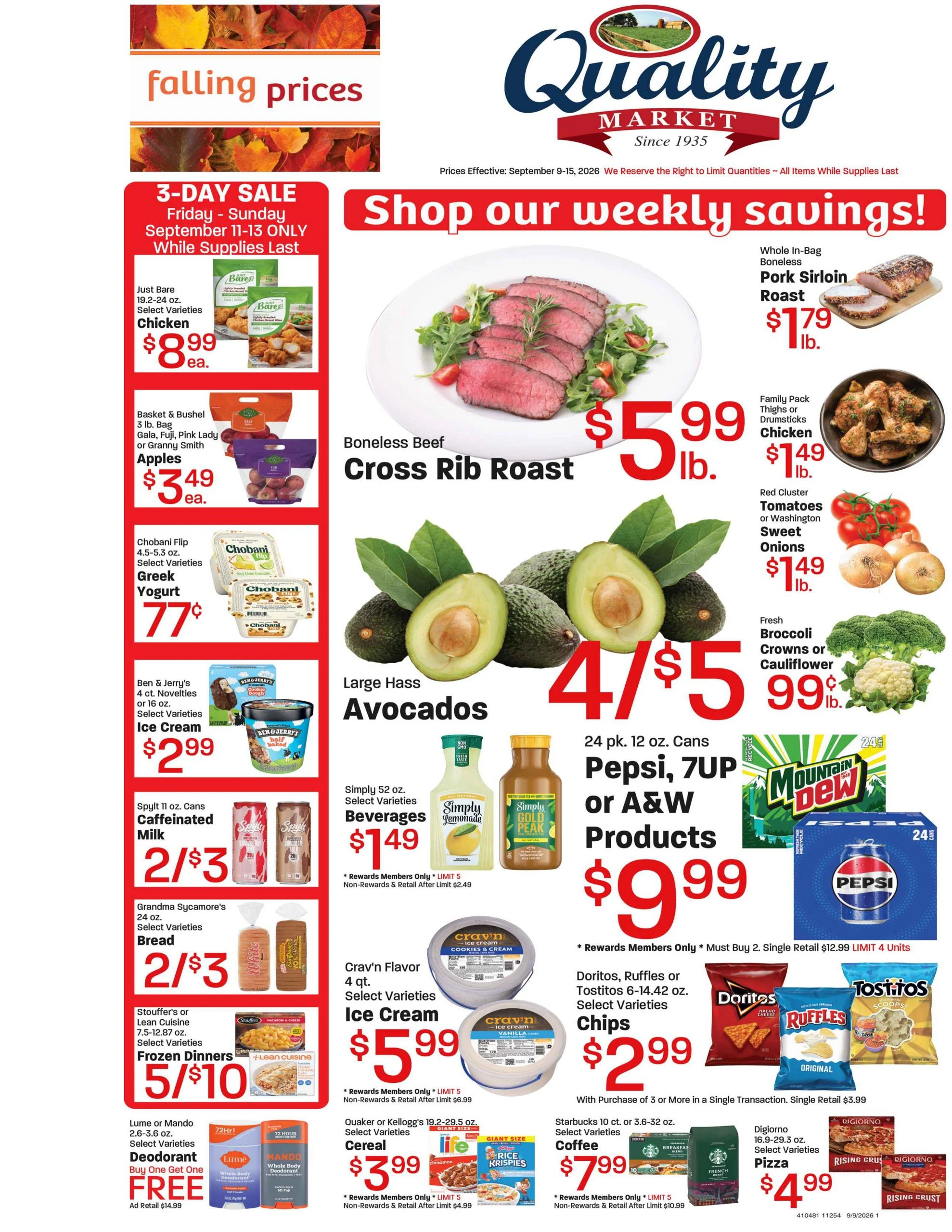 Quality Market - Delta Indexed Weekly Ad - Page 1