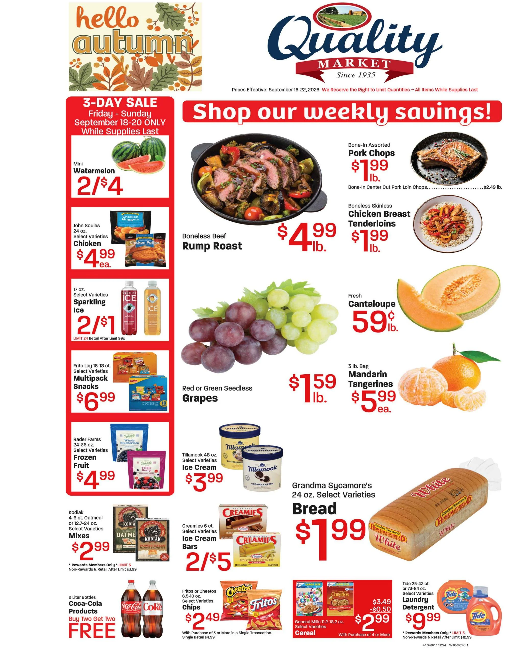 Quality Market - Delta Indexed Weekly Ad - Page 1