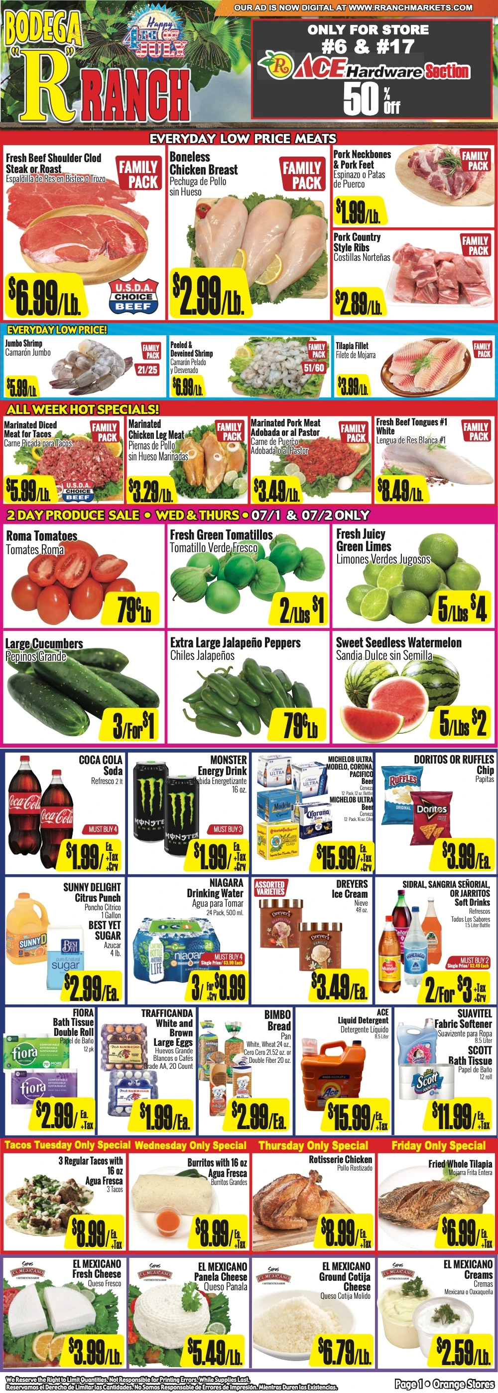 Flyer page 1