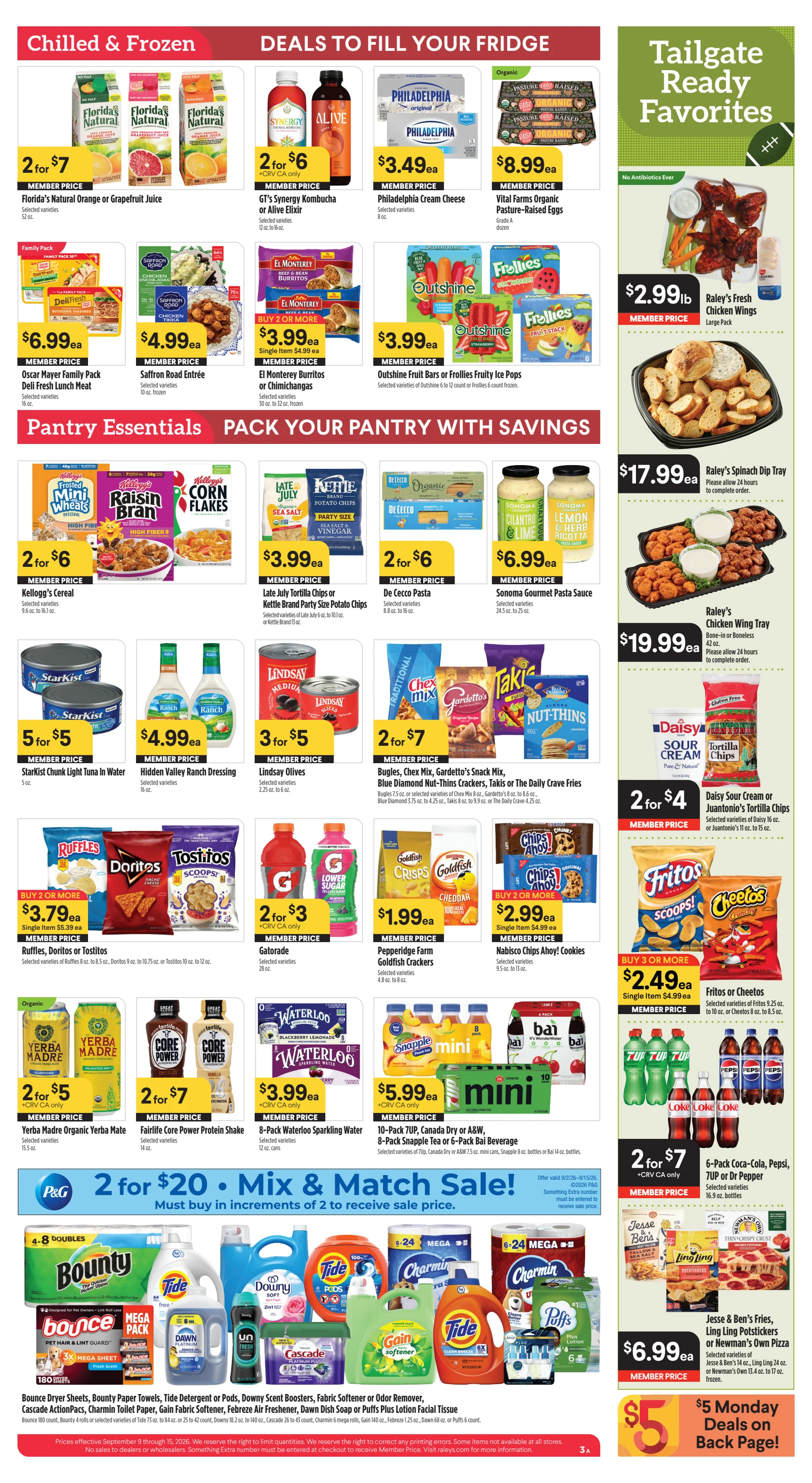 Raleys Raley's Weekly Ad 9/9-9/15 - Page 3