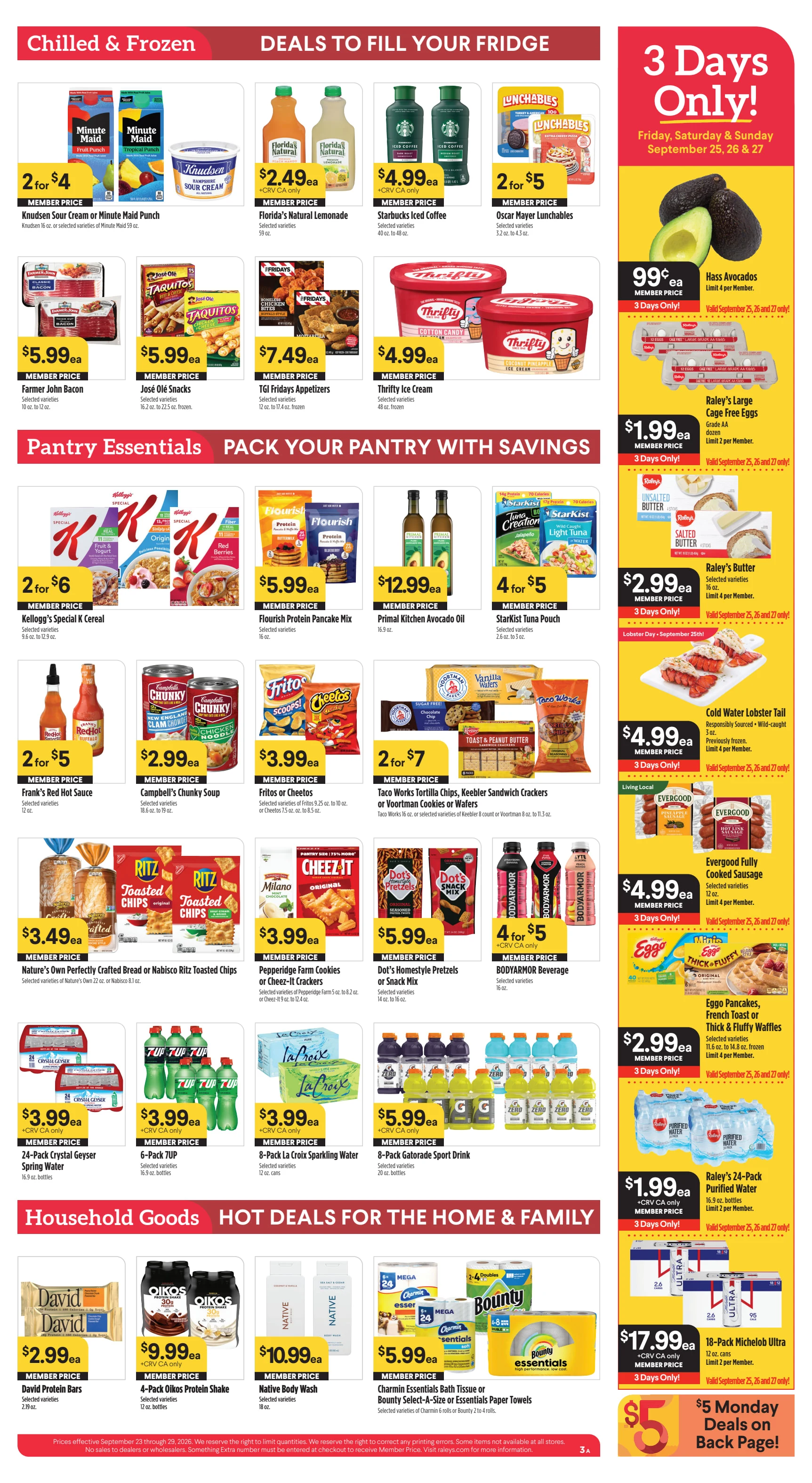 Raleys Raley's Weekly Ad 9/23-9/29 - Page 4