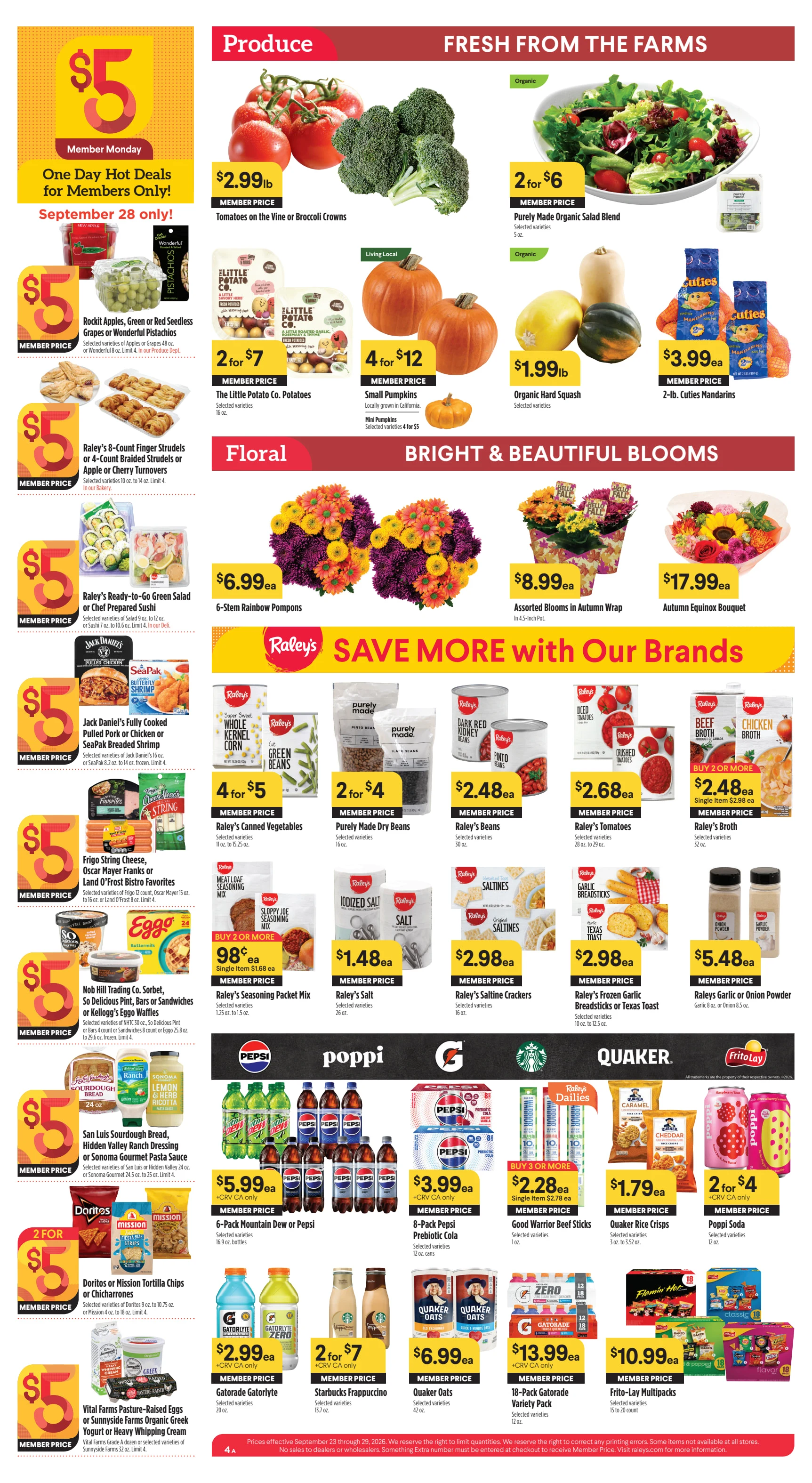 Raleys Raley's Weekly Ad 9/23-9/29 - Page 5