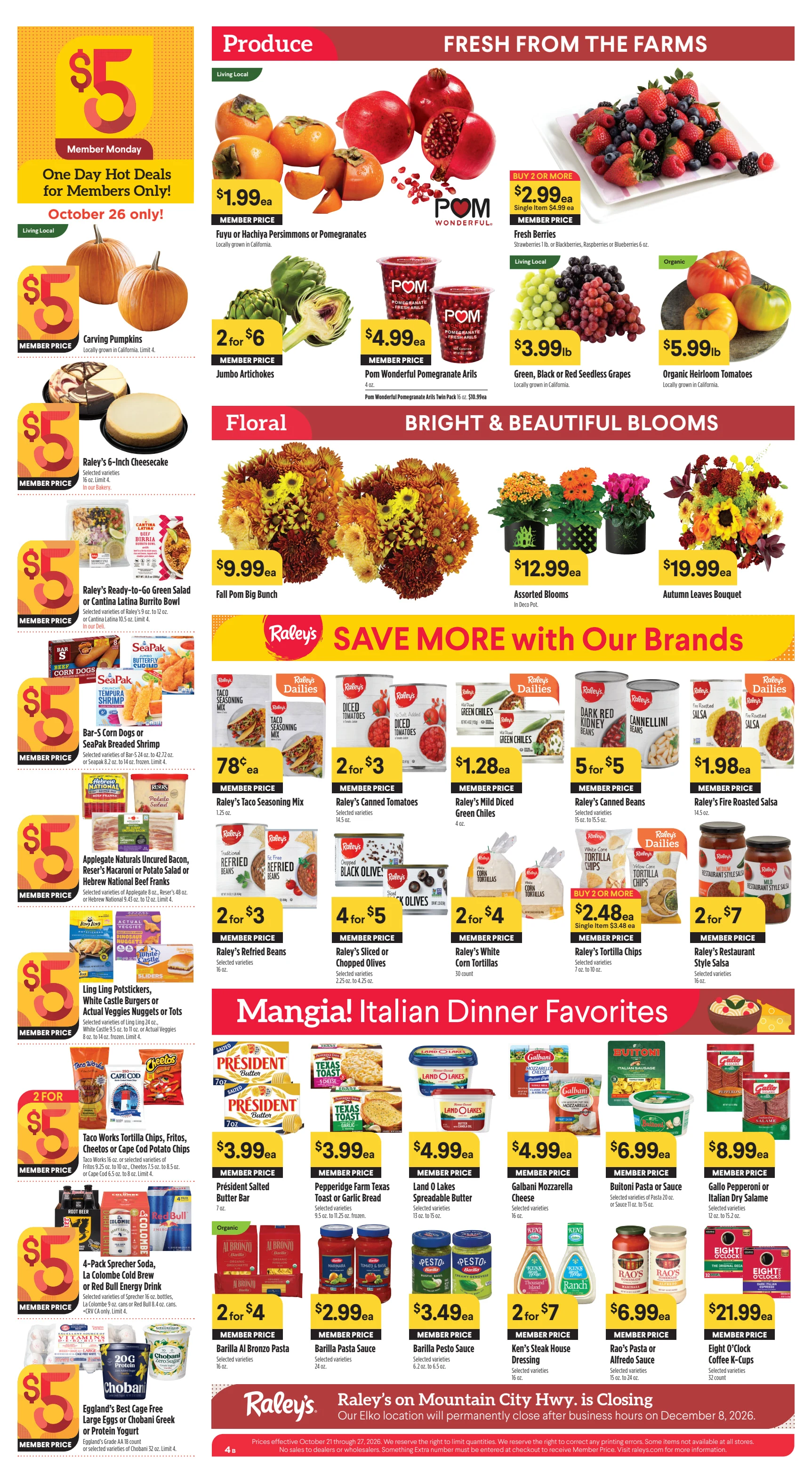 Raleys Raley's Weekly Ad 10/21 - 10/27 - Page 5