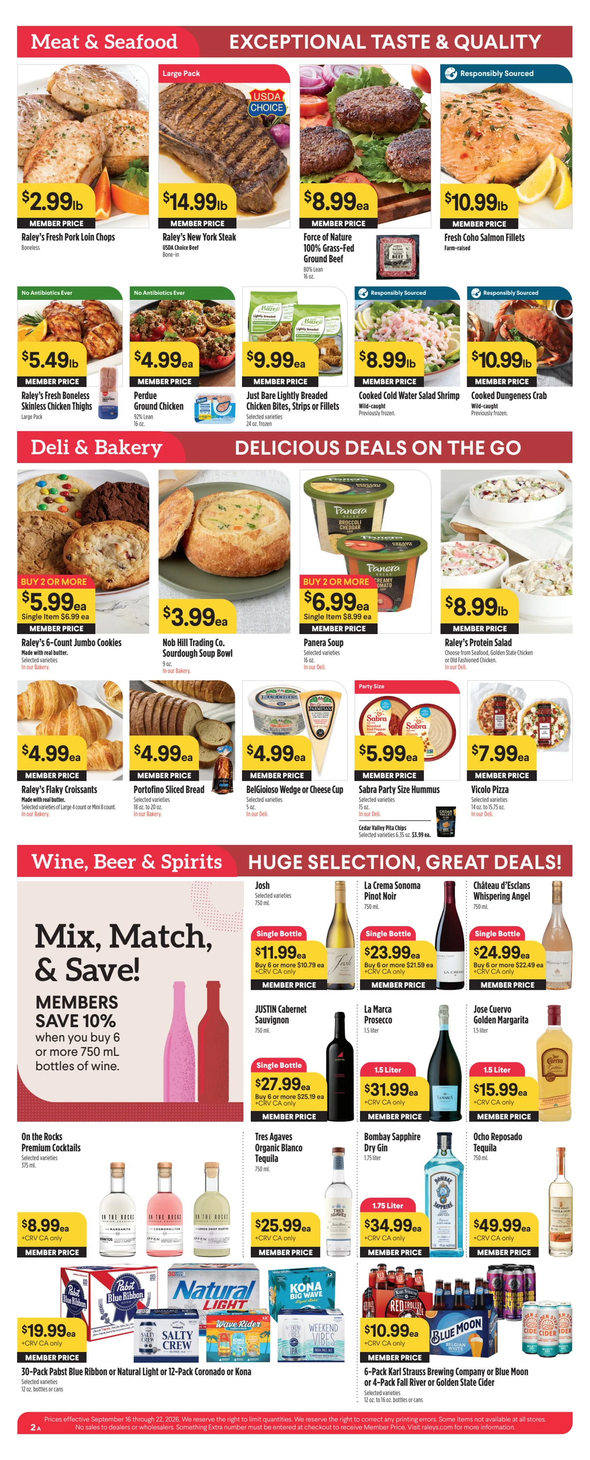 Raleys Raley's Weekly Ad 9/16-9/22 - Page 3