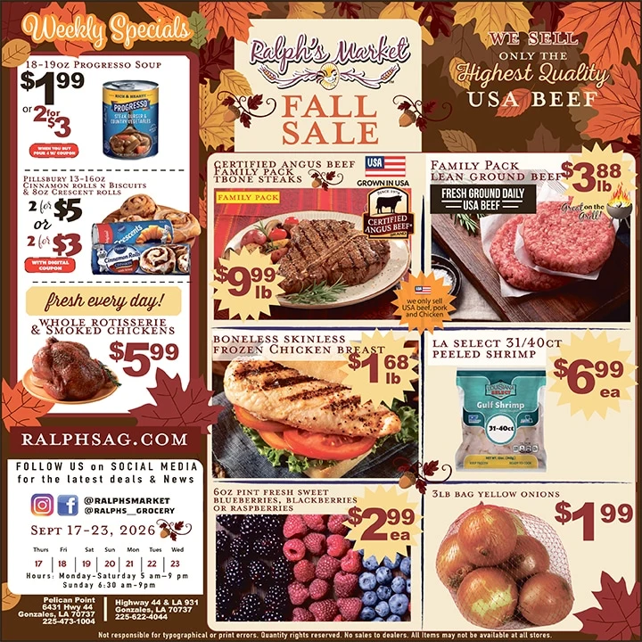 Ralphs Market Gonzales Weekly Ad - Page 1