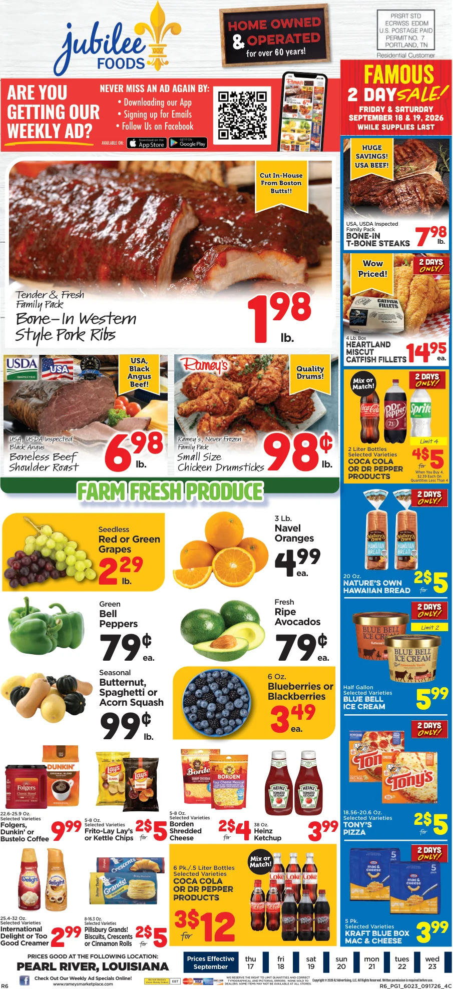 Ramey's Marketplace Weekly Ad - Page 1