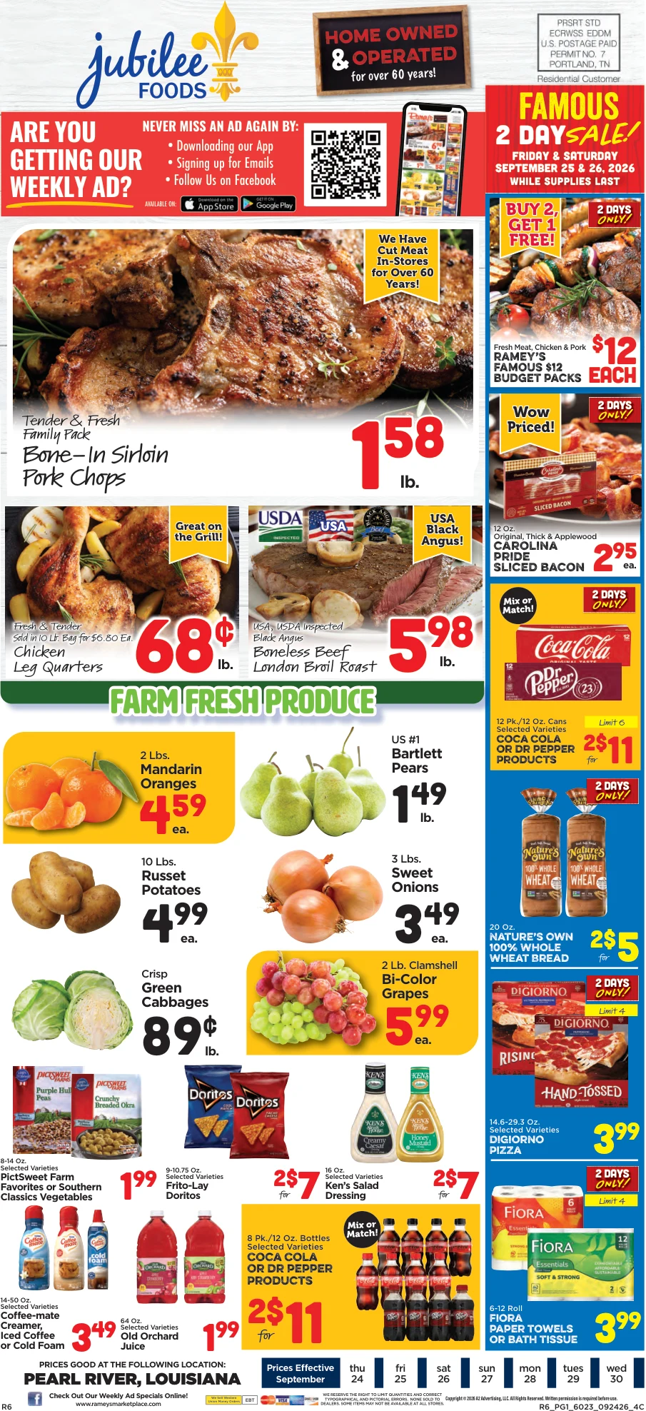 Ramey's Marketplace Weekly Ad - Page 1