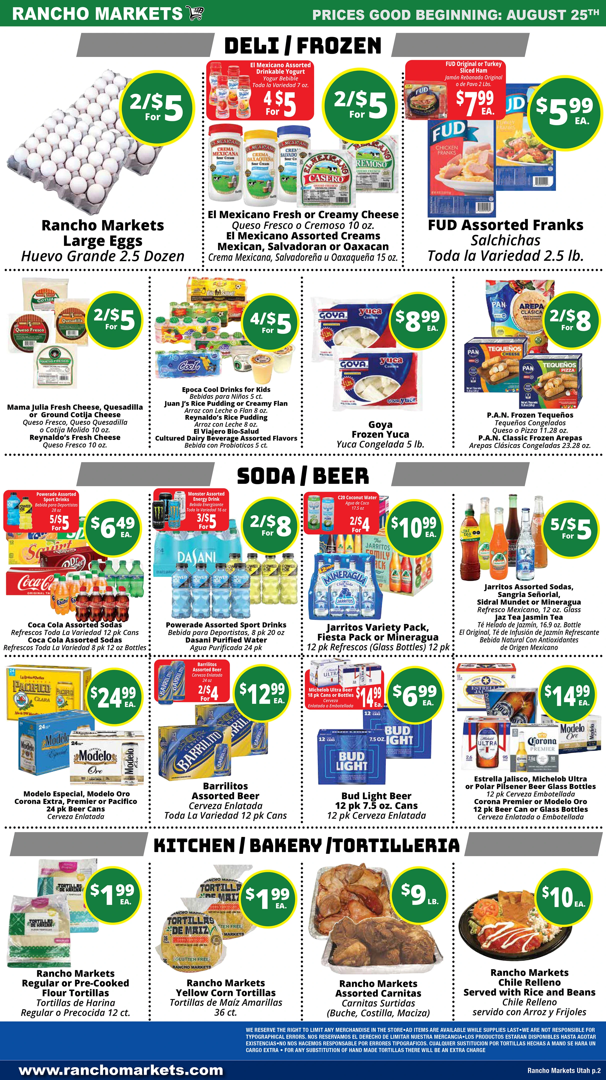Rancho Markets Weekly Flyer | 1 2 3 4 5 - Page 2