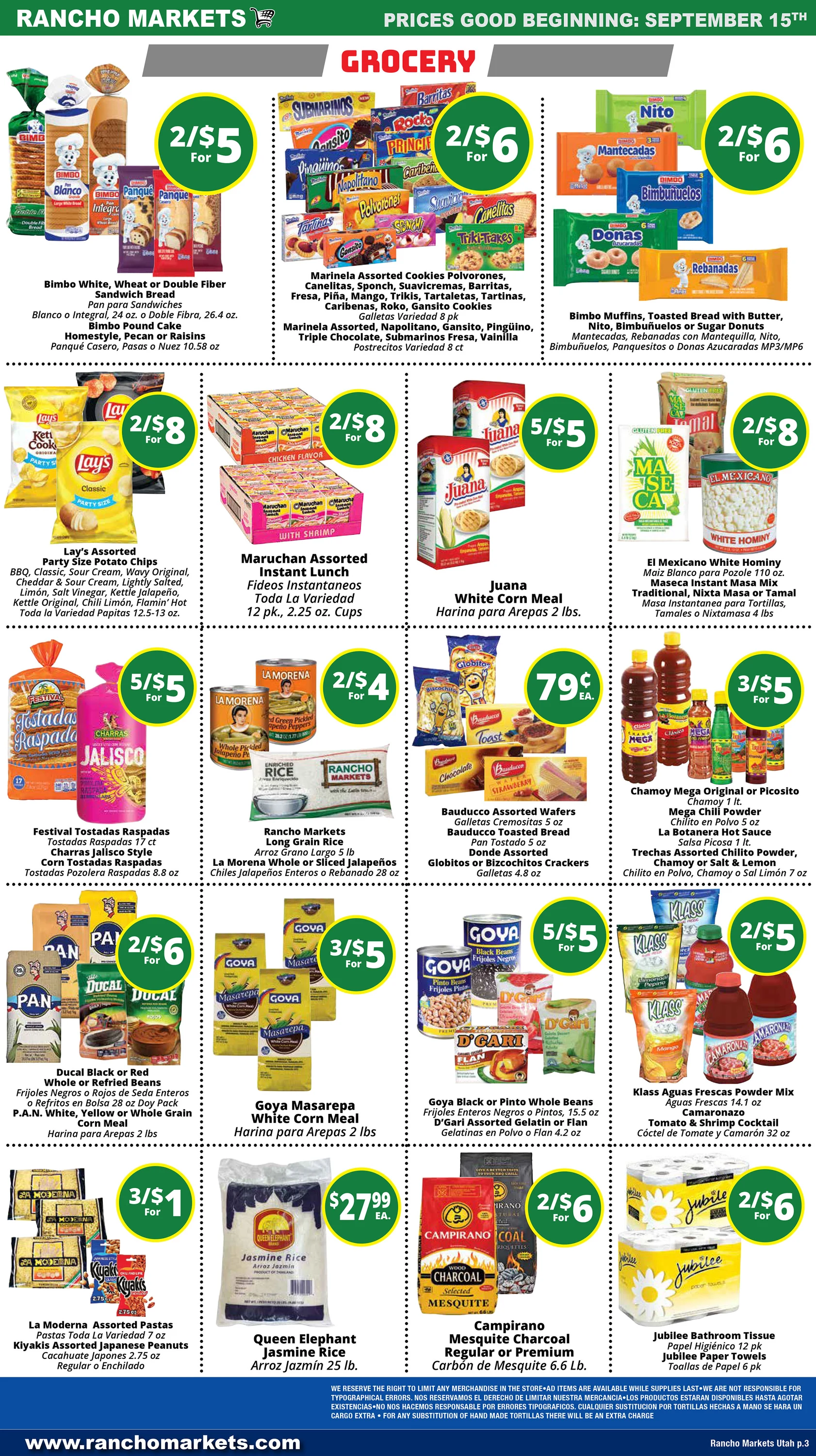 Rancho Markets Weekly Flyer | 1 2 3 4 5 - Page 3