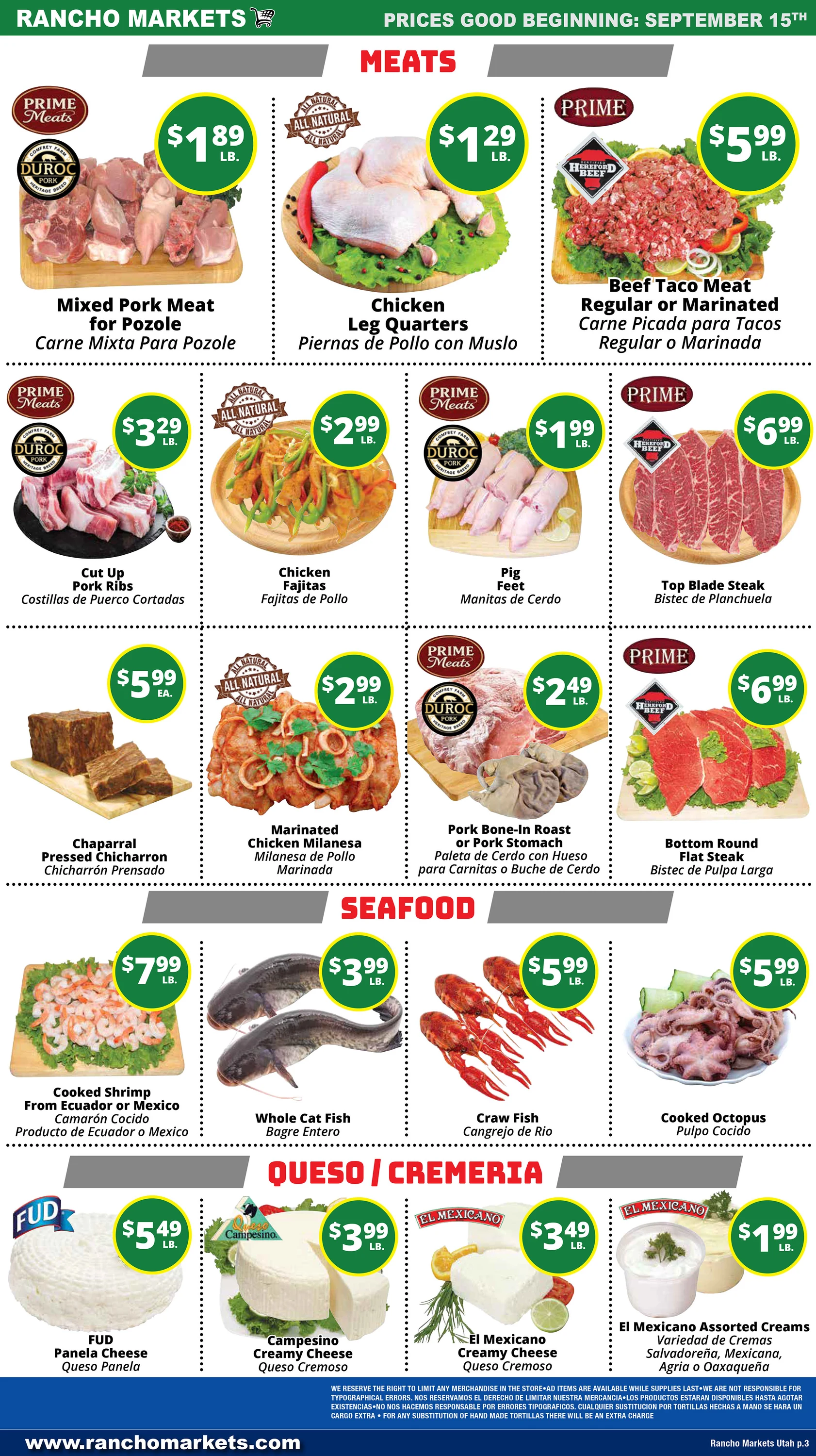 Rancho Markets Weekly Flyer | 1 2 3 4 5 - Page 4