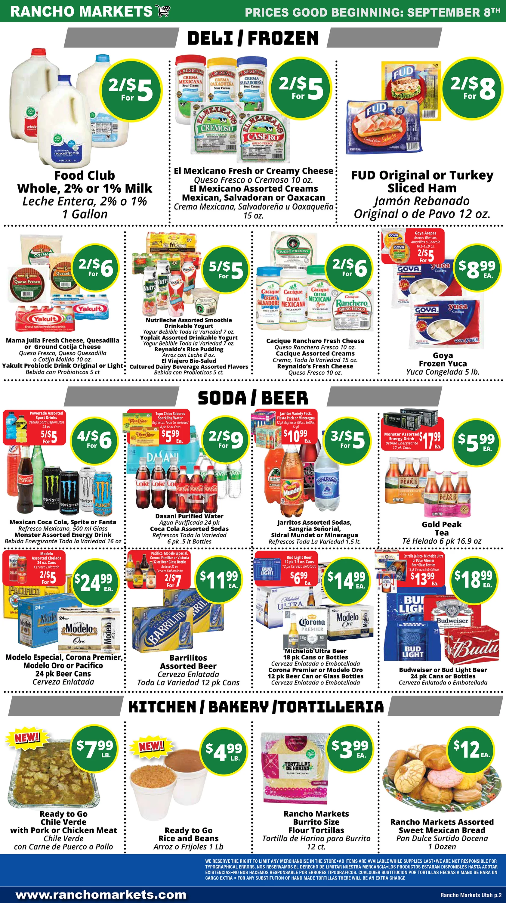 Rancho Markets Weekly Flyer | 1 2 3 4 5 - Page 2