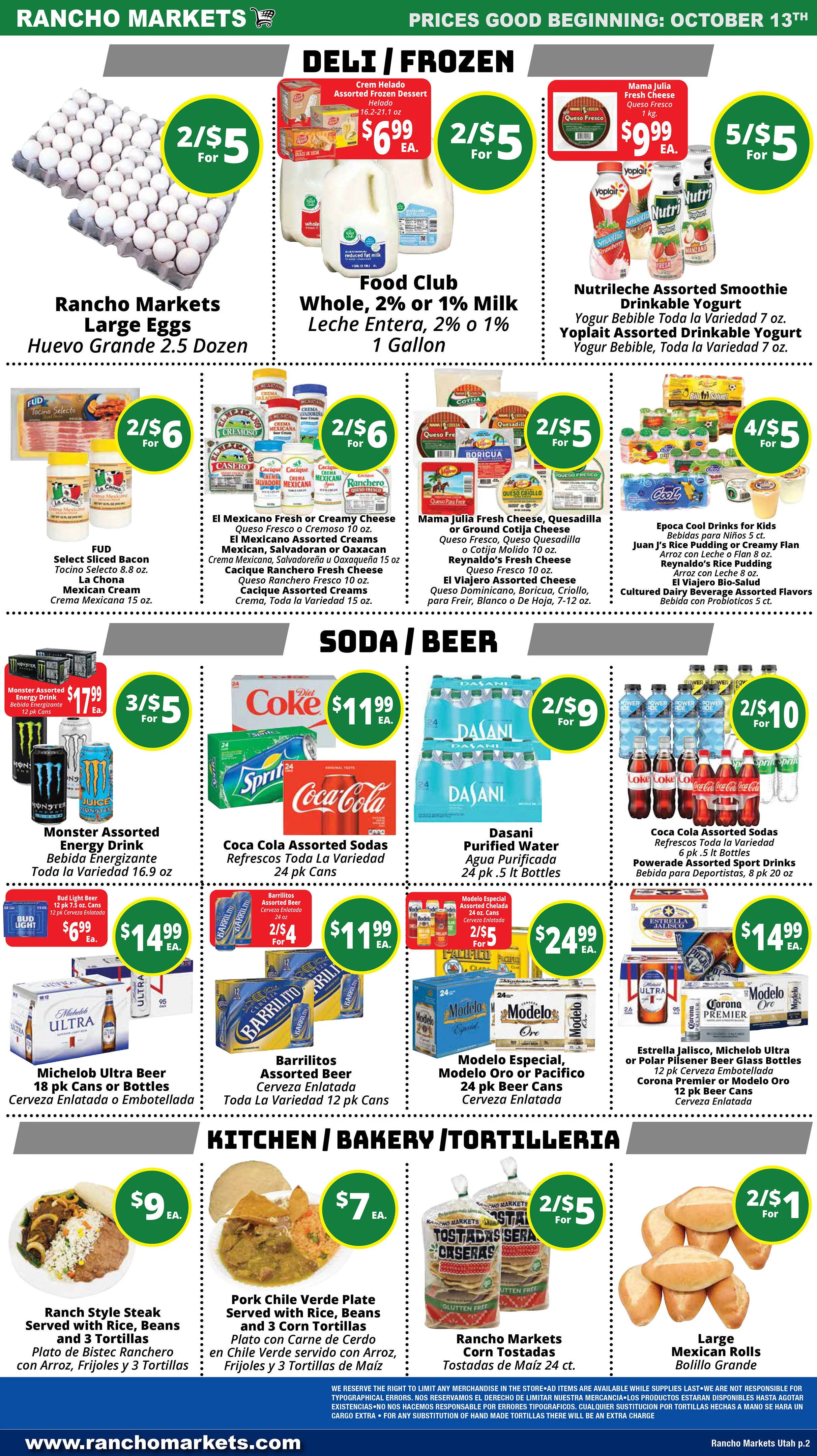 Rancho Markets Weekly Flyer | 1 2 3 4 5 - Page 2