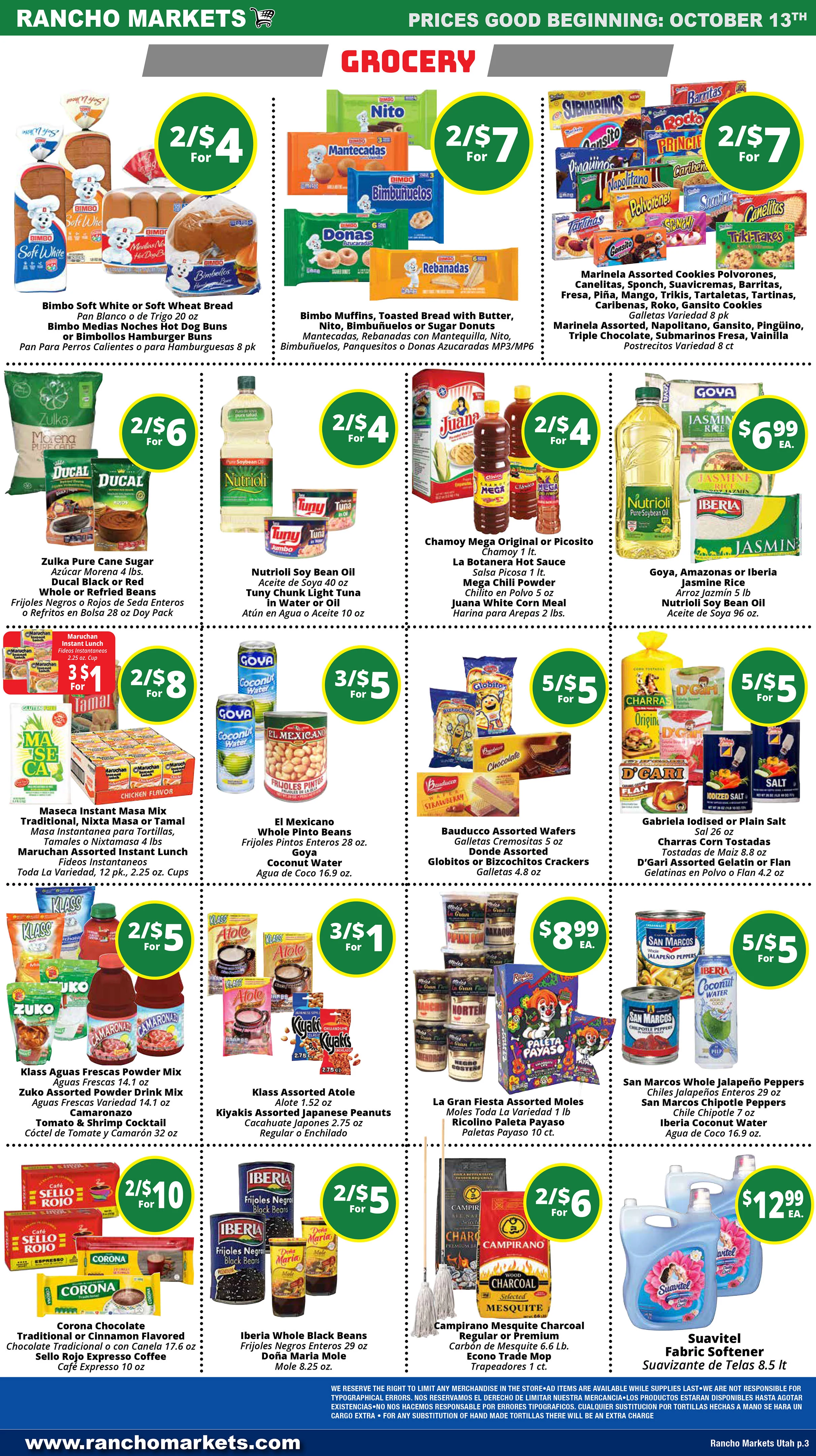 Rancho Markets Weekly Flyer | 1 2 3 4 5 - Page 3