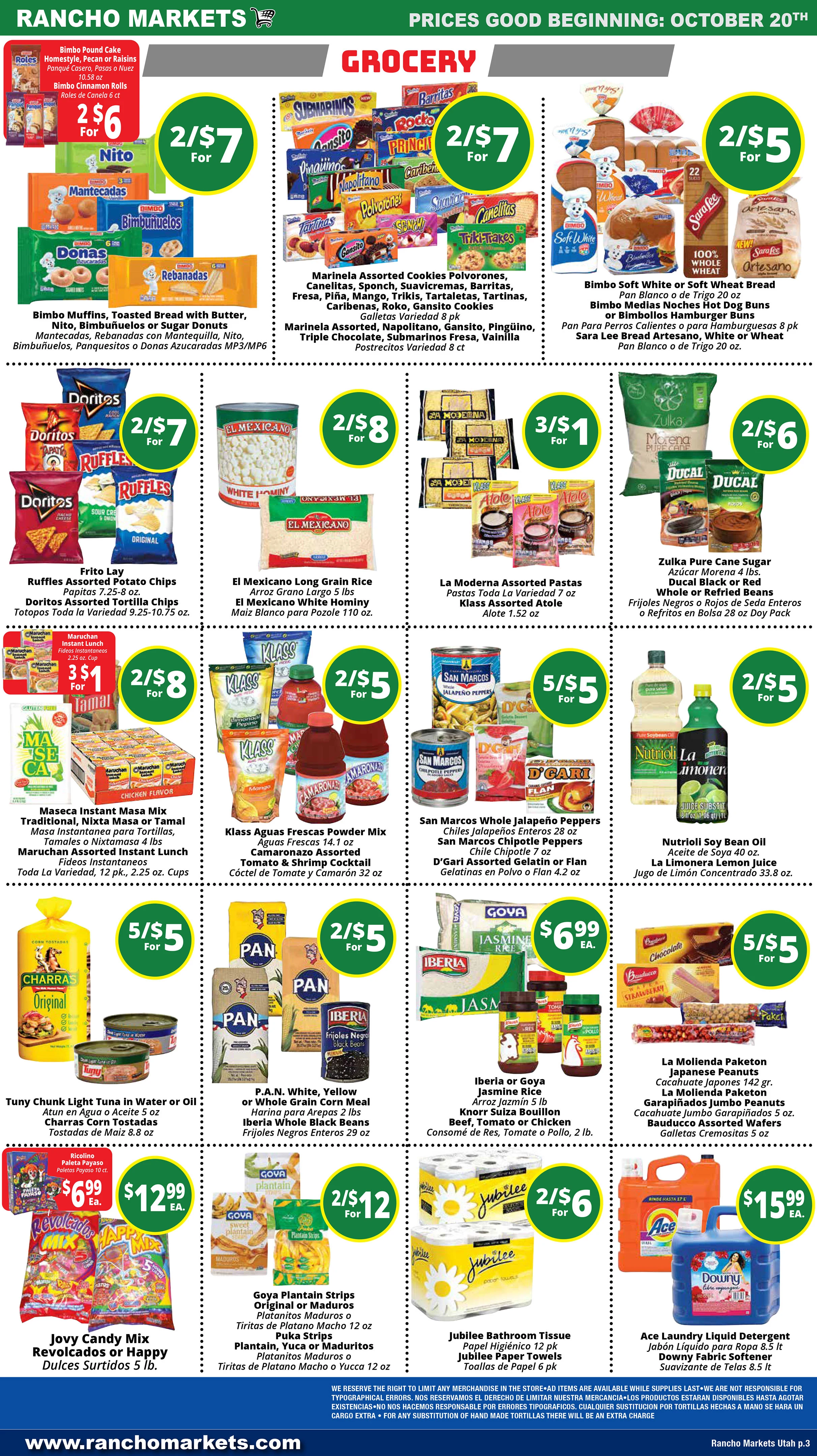 Rancho Markets Weekly Flyer | 1 2 3 4 5 - Page 3