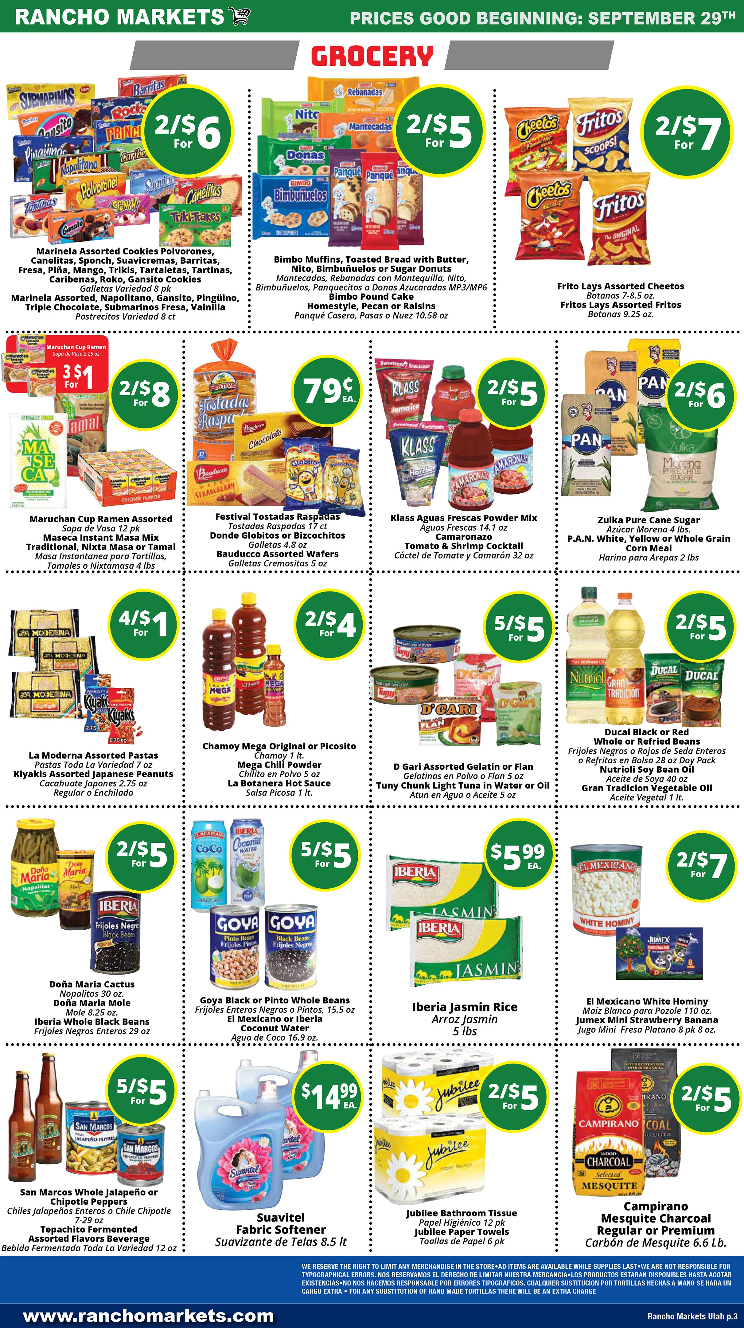Rancho Markets Weekly Flyer | 1 2 3 4 5 - Page 3