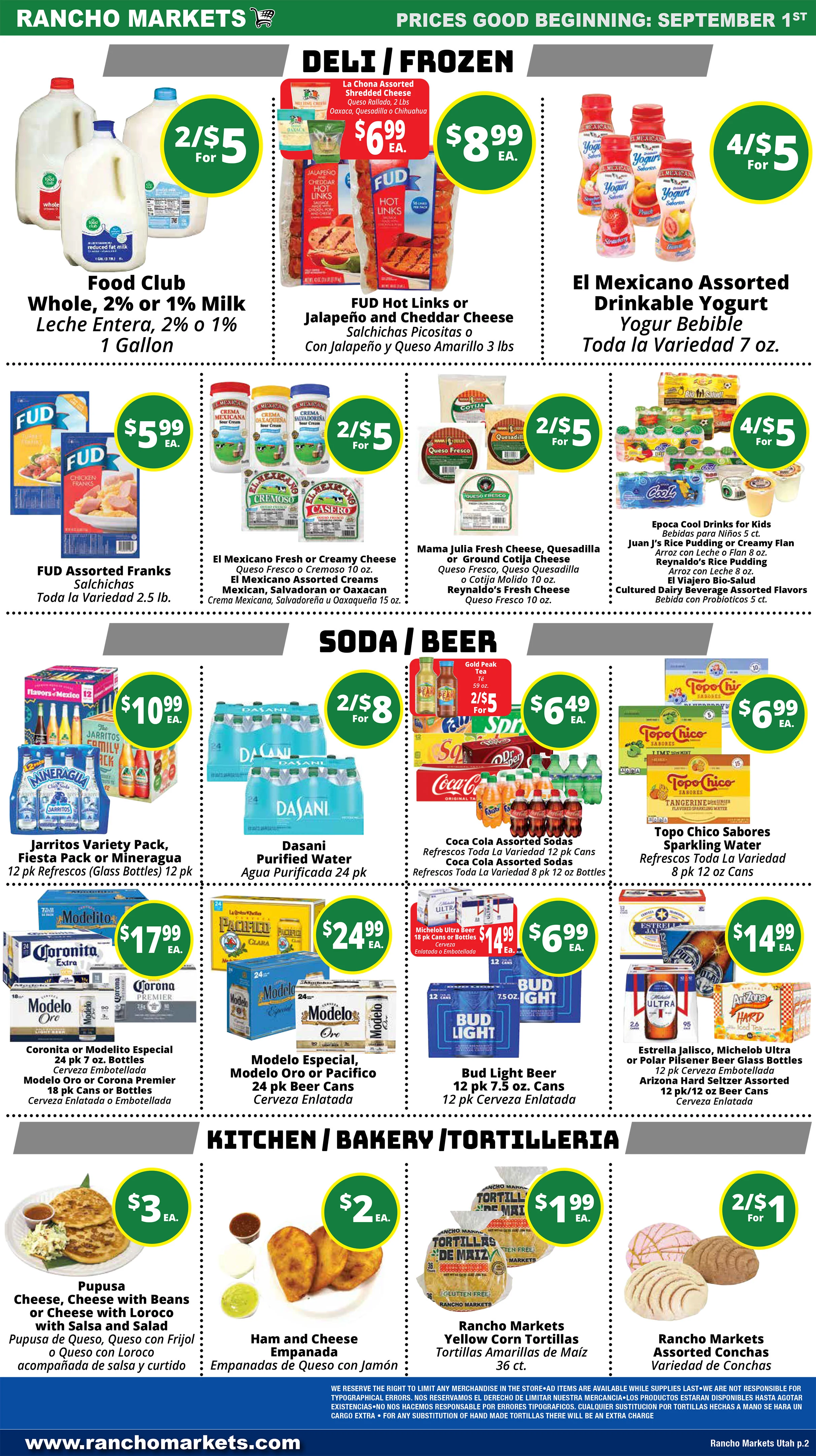 Rancho Markets Weekly Flyer | 1 2 3 4 5 - Page 2