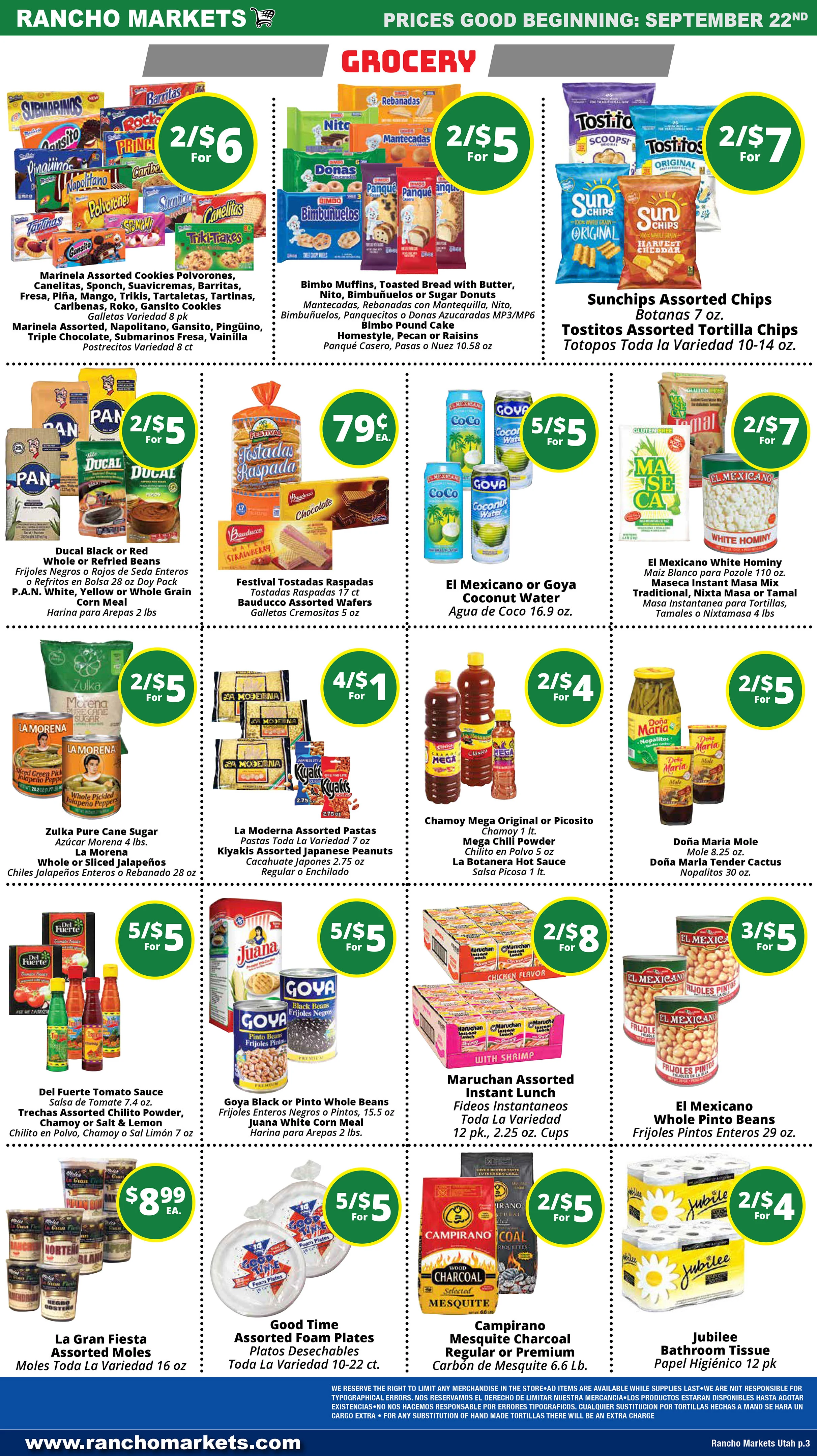 Rancho Markets Weekly Flyer | 1 2 3 4 5 6 - Page 3