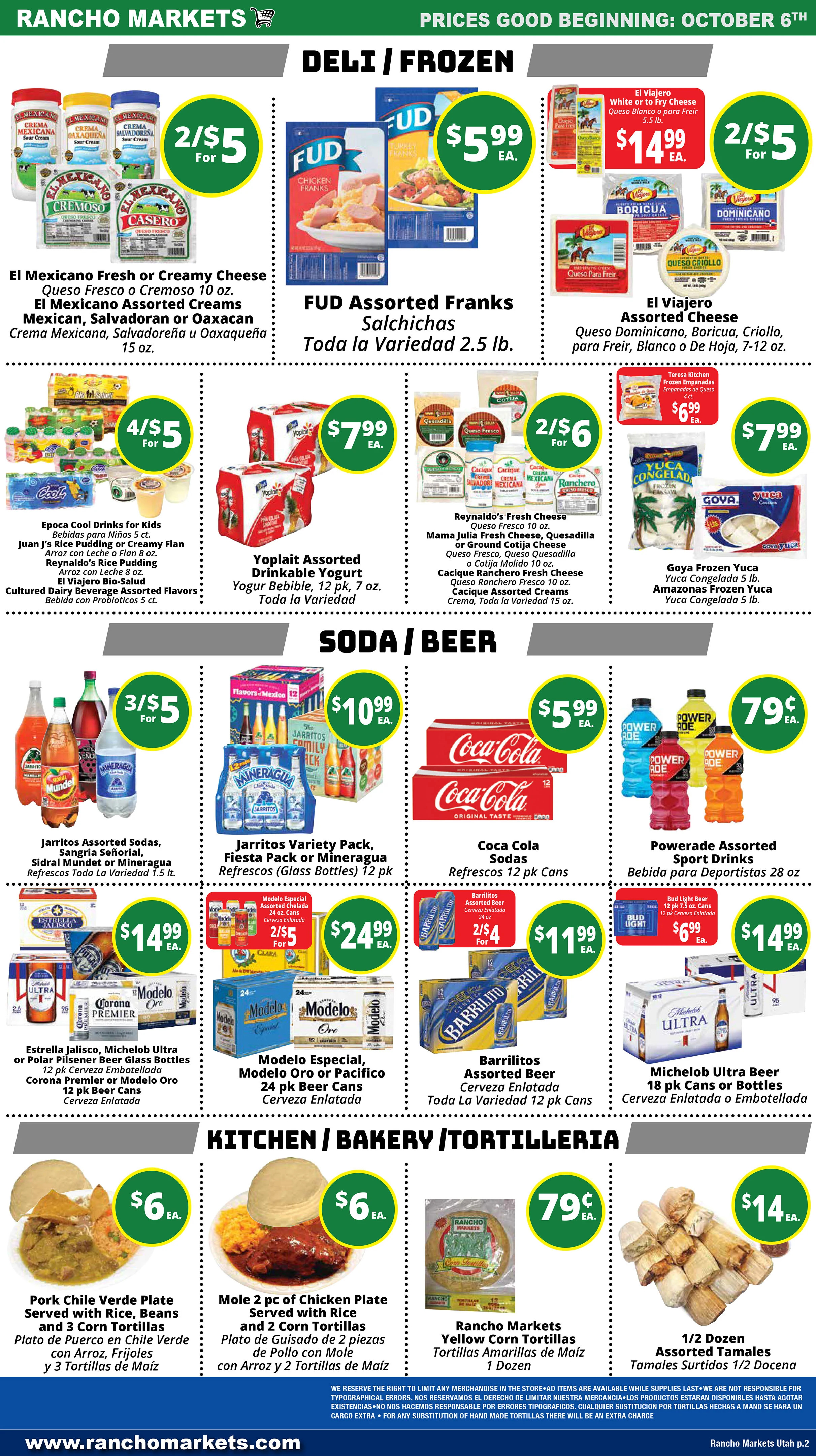 Rancho Markets Weekly Flyer | 1 2 3 4 5 - Page 2