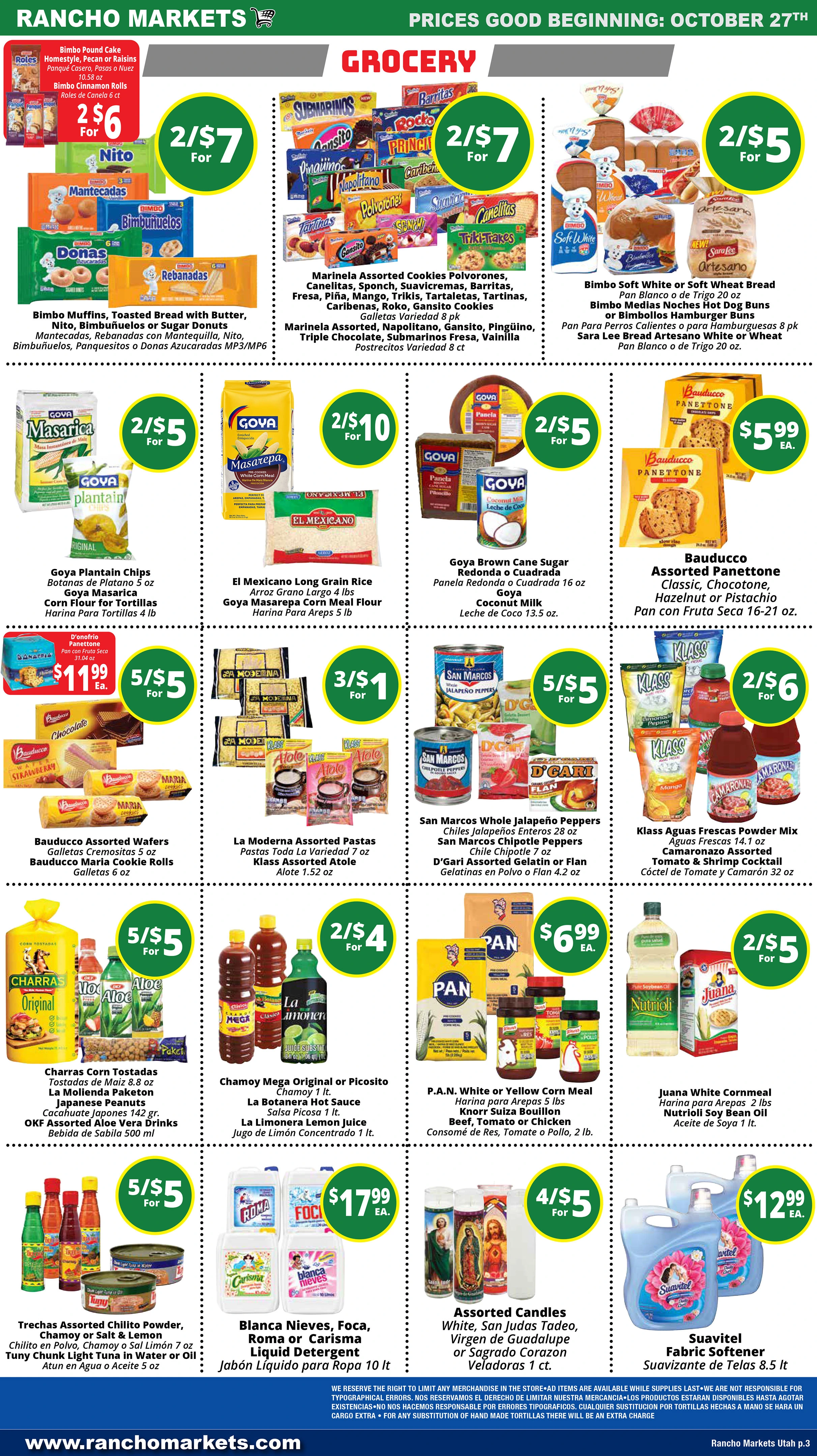 Rancho Markets Weekly Flyer | 1 2 3 4 5 - Page 3