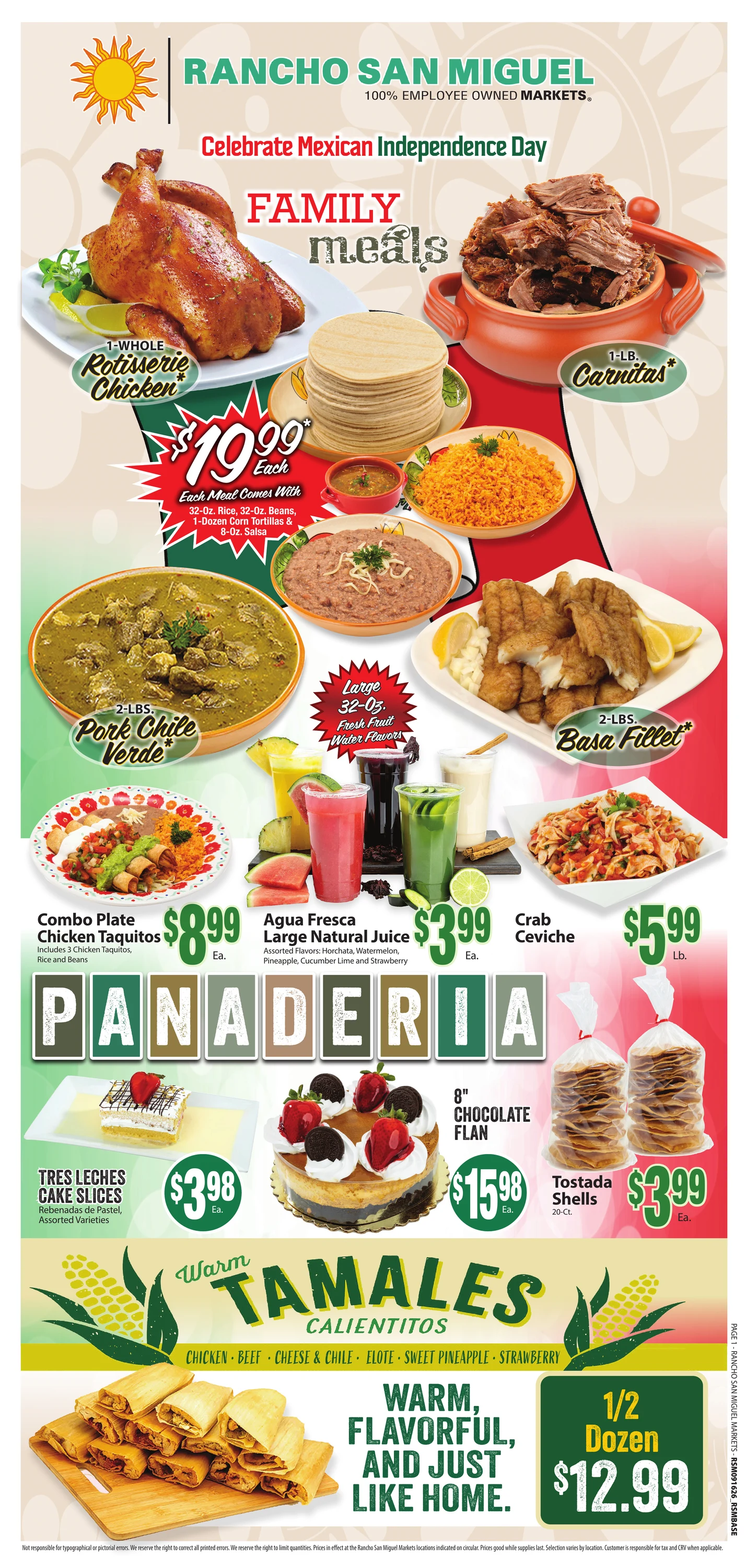 Rancho San Miguel Market Weekly Ad - Page 1